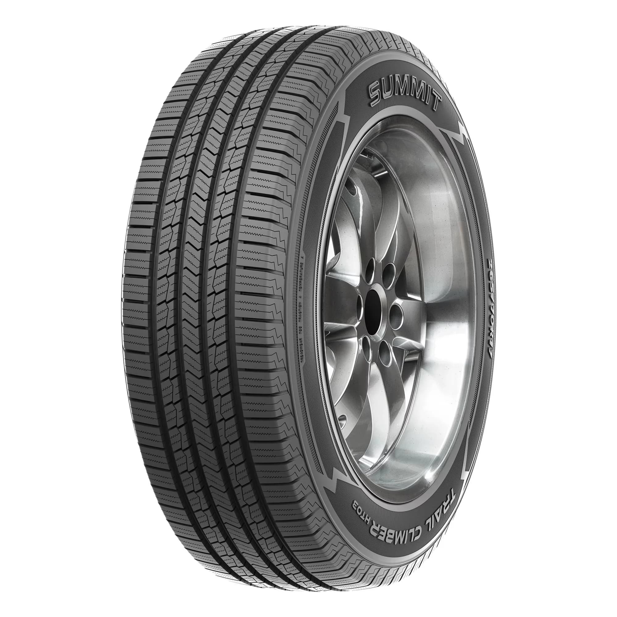 Truck Tire Classic with Highway terrain tire for trucks and SUVs, 3D sipe pattern for year-round traction, Size: 265/70R17 - Model 618CF9