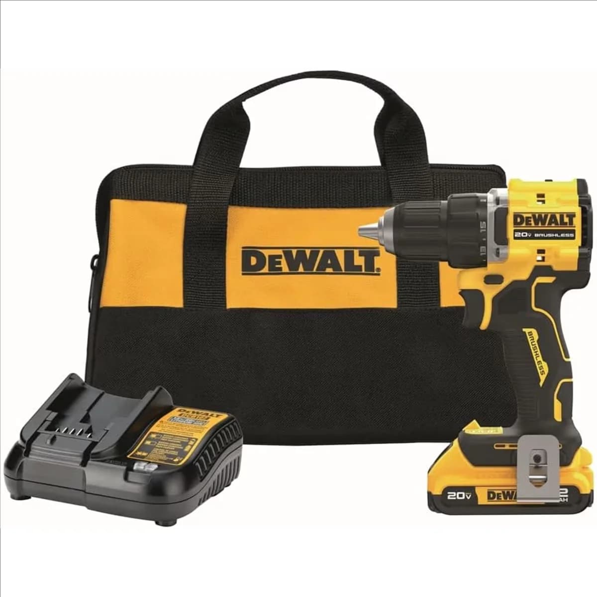 Professional Drills Driver with Battery, 20V, Variable Speed - Black DCD794D1 Model 580AA3