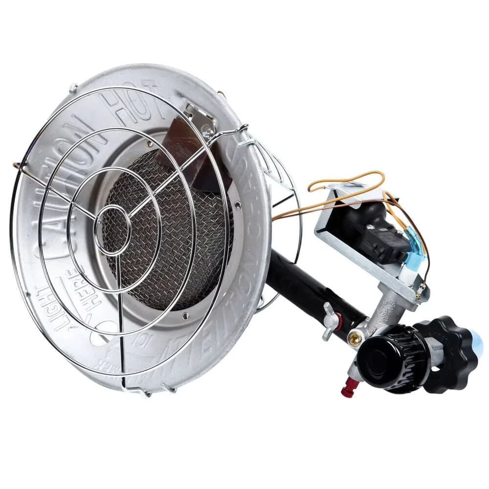 Innovative Portable And Electric Space Heater with 16000 BTU, Adjustable - Silver Model 43D760