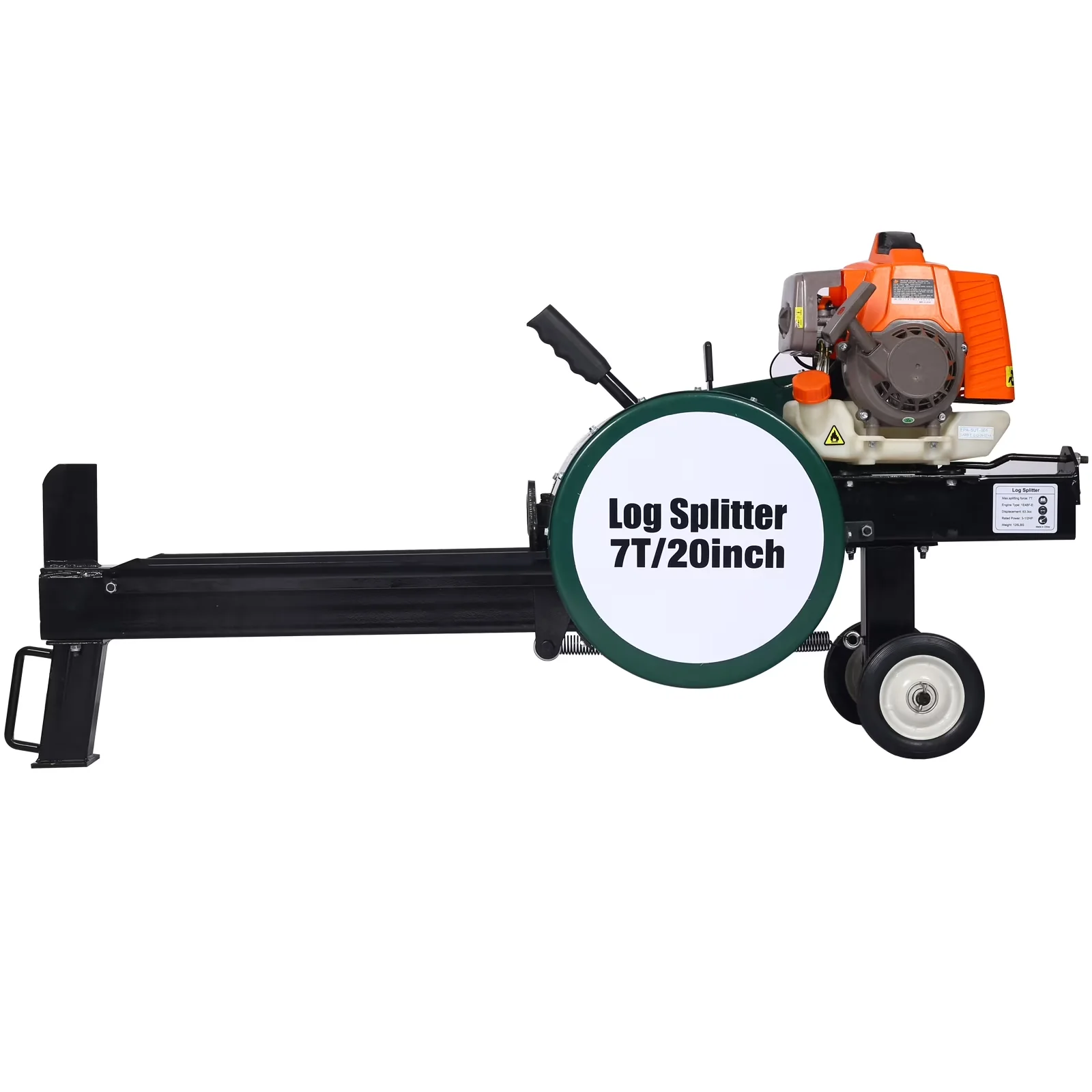 Innovative Logsplitter with Wheeled - Green 63CC - Universal Fit Model C8086C