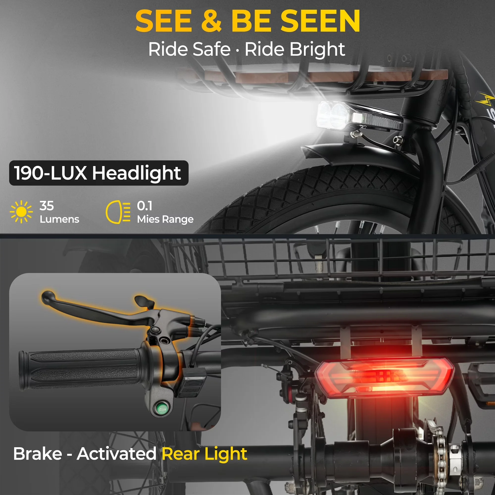 Electric Bike Reliable with 1000W, 36V, Scooter Tricycle - Low Maintenance Model 78465A
