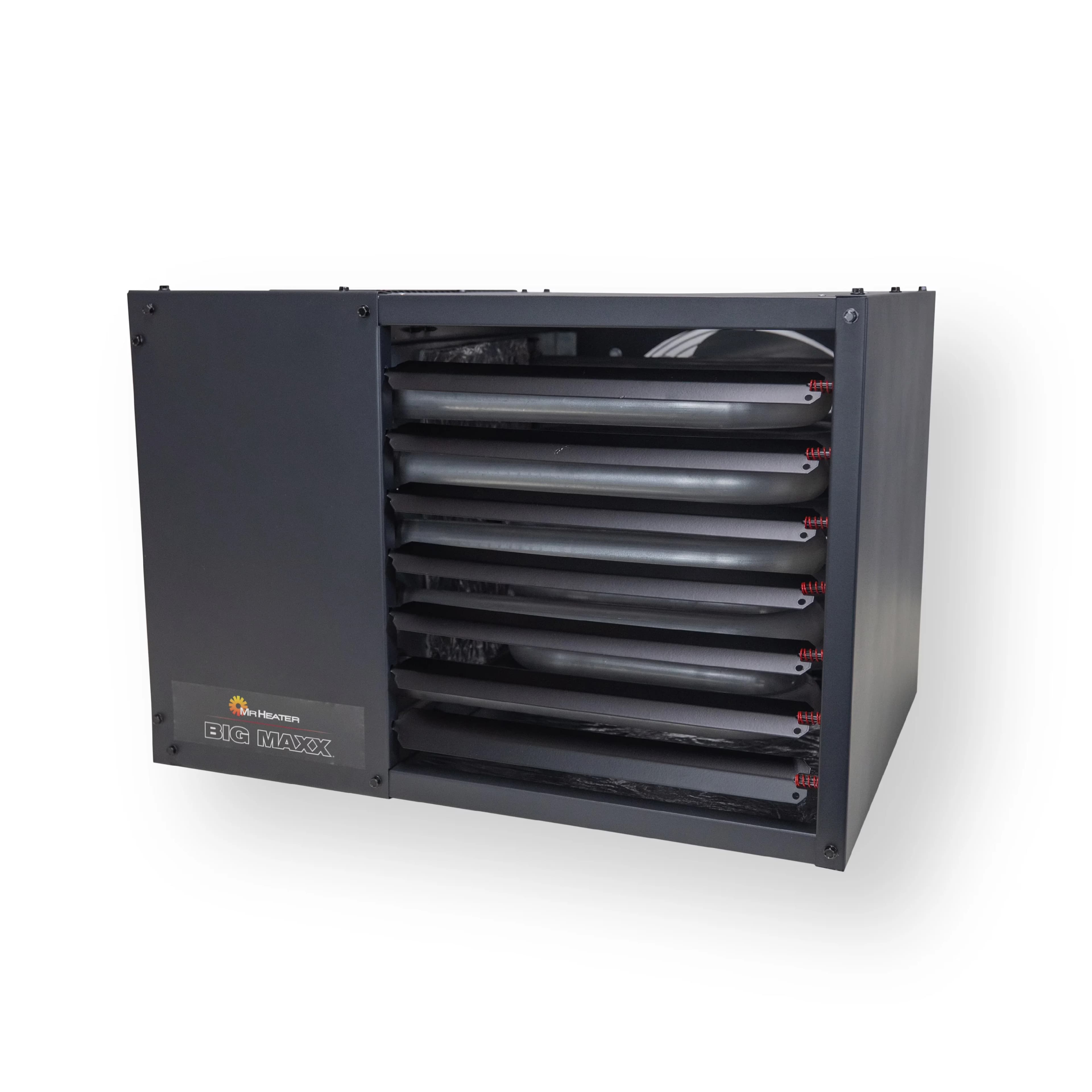 Stylish Portable And Electric Space Heater with 80000 BTU, Adjustable, NG to LP Conversion Kit - Gray Model 91633B