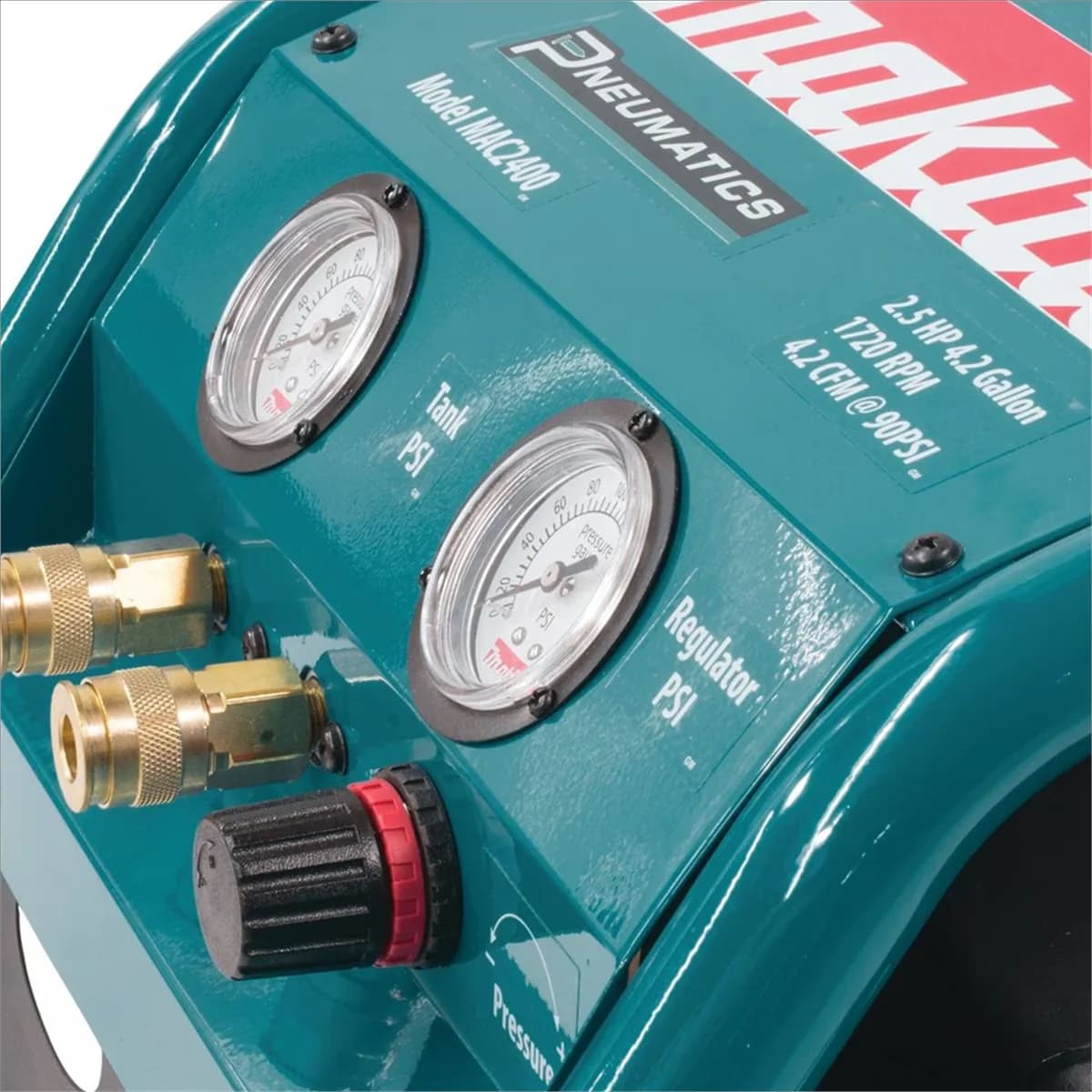 Versatile Air Tools Compressor with Portable, 2.5 HP* Big Bore™ - Cast Iron Black Model 9619F3