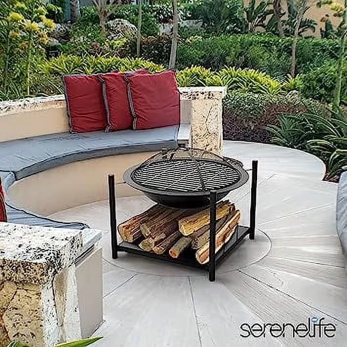 Efficient Outdoor Heating with Rust Resistant - Black Metal|Steel - Commercial Quality Model CF1E20