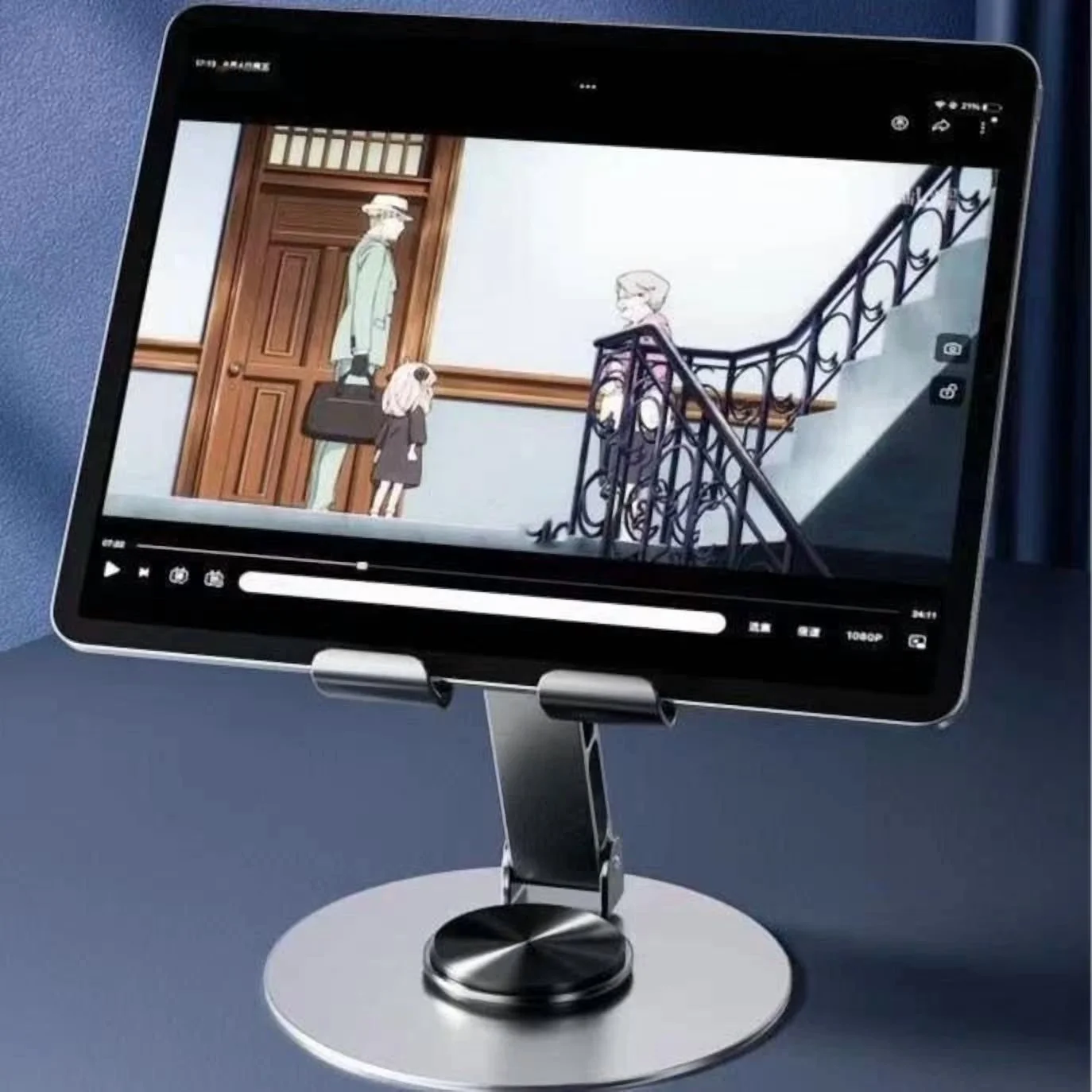 Quality Home Gym with 360 Degree Rotation, Adjustable Cell Phone Stand - Metal Model E2D0EF