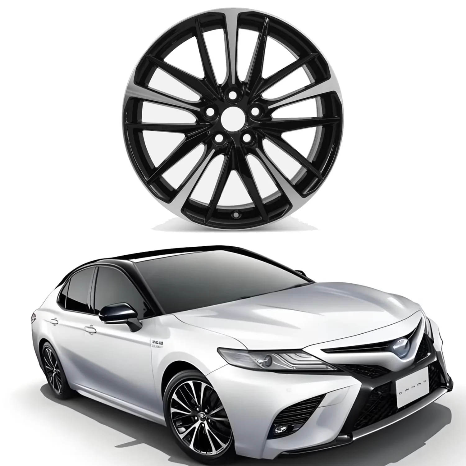 Wheels And Rim Innovative with Rugged Wheels - Black Aluminium 2018-2020 Model 4D8654