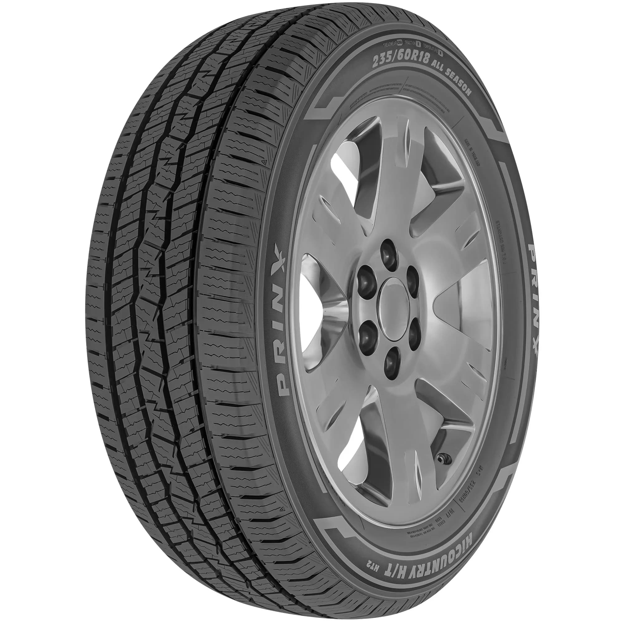Compact Truck Tire with Fits Multiple Makes And Models, Sidewall style: Black Sidewall - Model F2C264