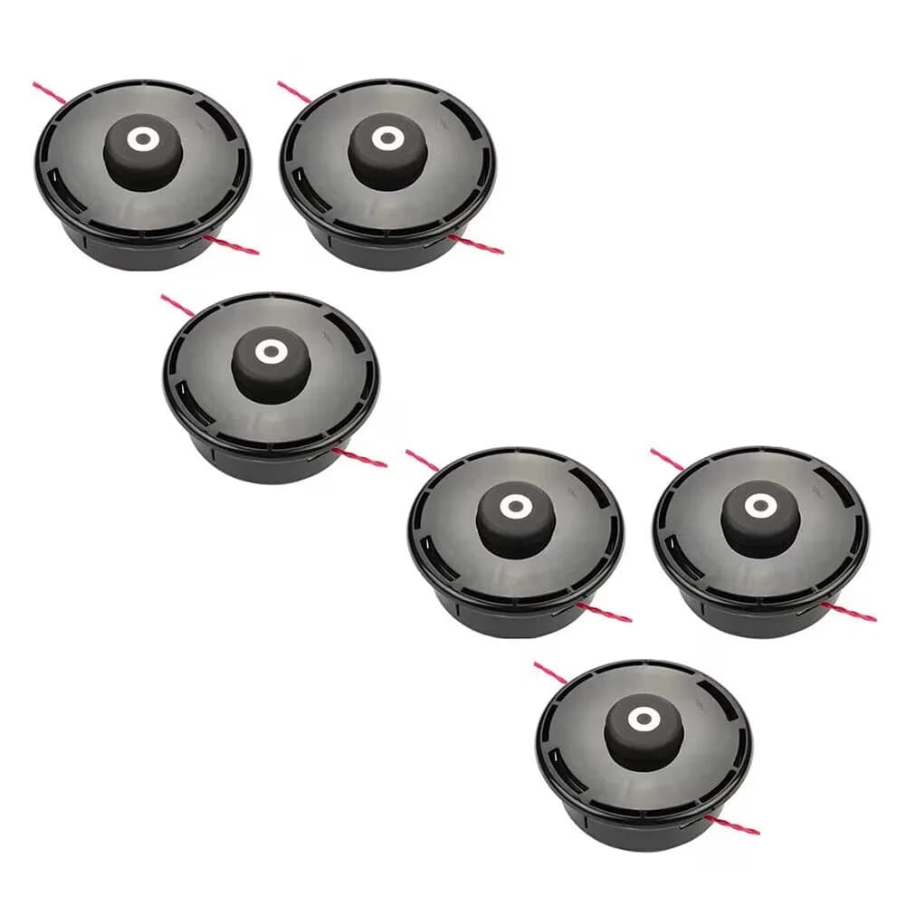 Replacement Parts Accessory Essential with US 3 Pc Fast String Trimmer Head RED MAX - Plastic Model A44004