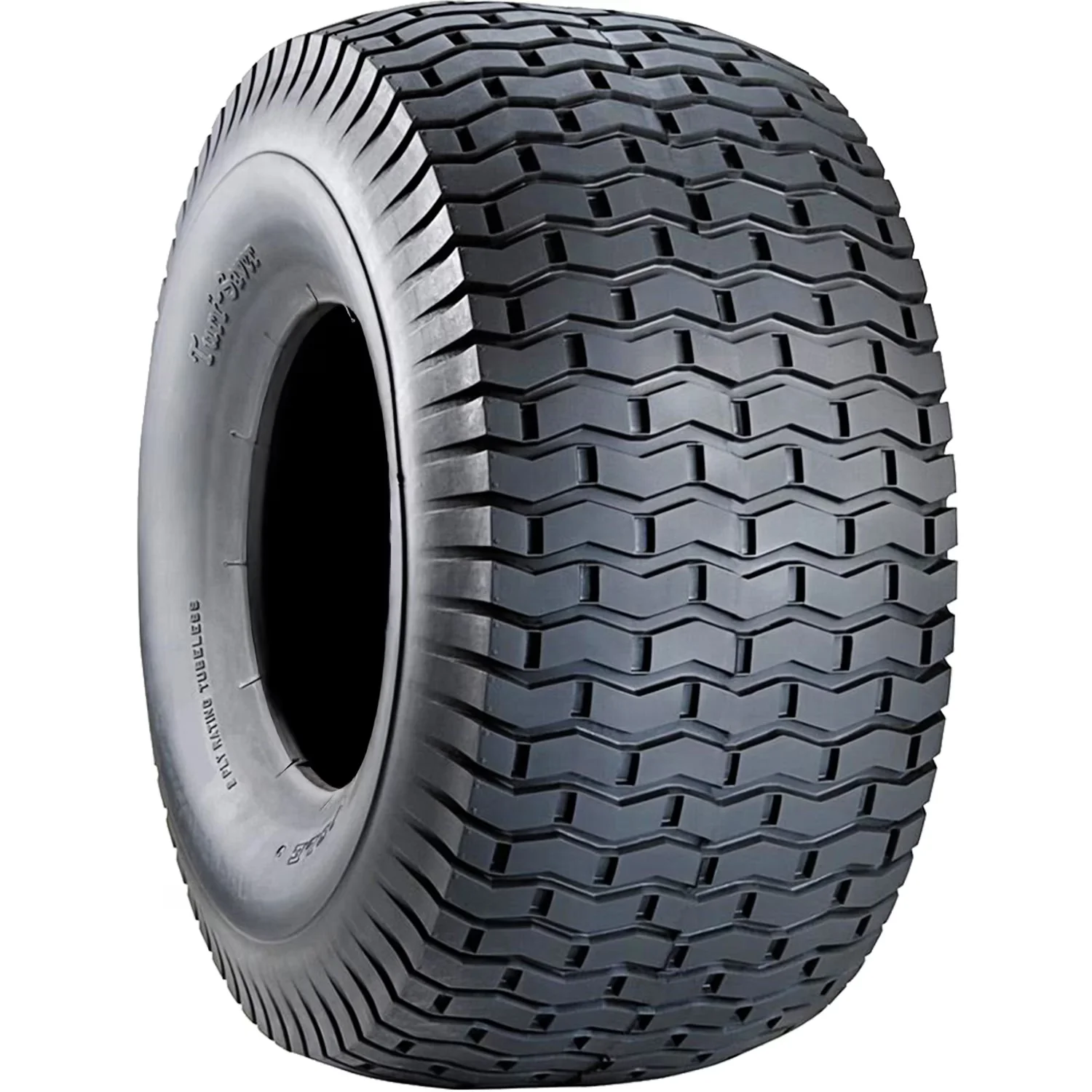 Efficient Lawn Mower Tire with Wet Or Dry, Low Maintenance, Turf Saver 15X6.00-6 A/2PLY - Black Model 9EECA1