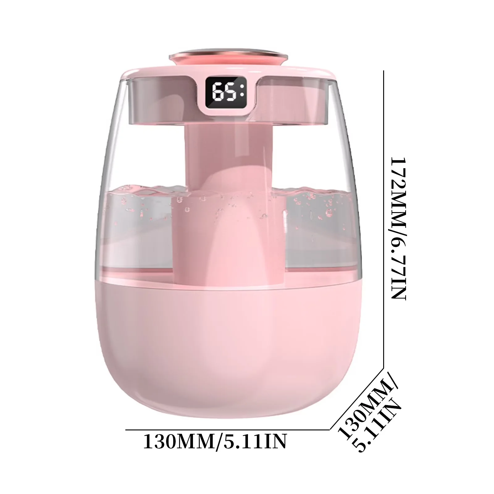 Humidifier Versatile with Oil Diffuser, Humidifiers - Pink - Easy to Use Model 5345B1