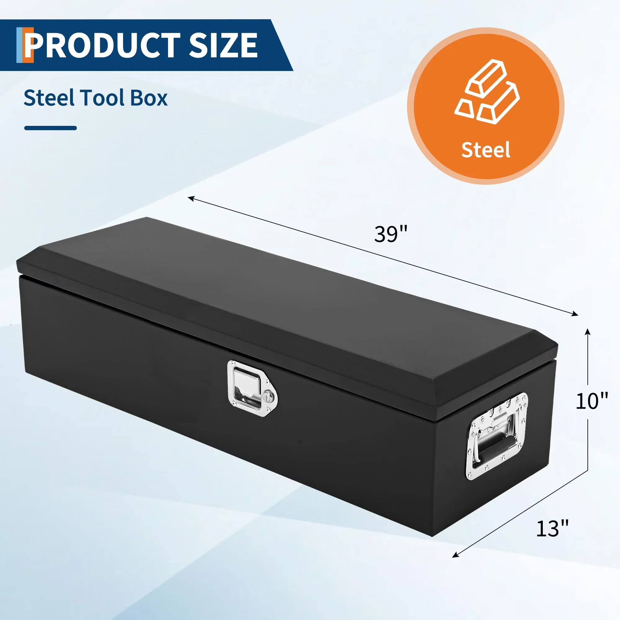 Toolstorage Efficient with Lockable, Heavy-Duty, Portable - Steel Black Model FDF667
