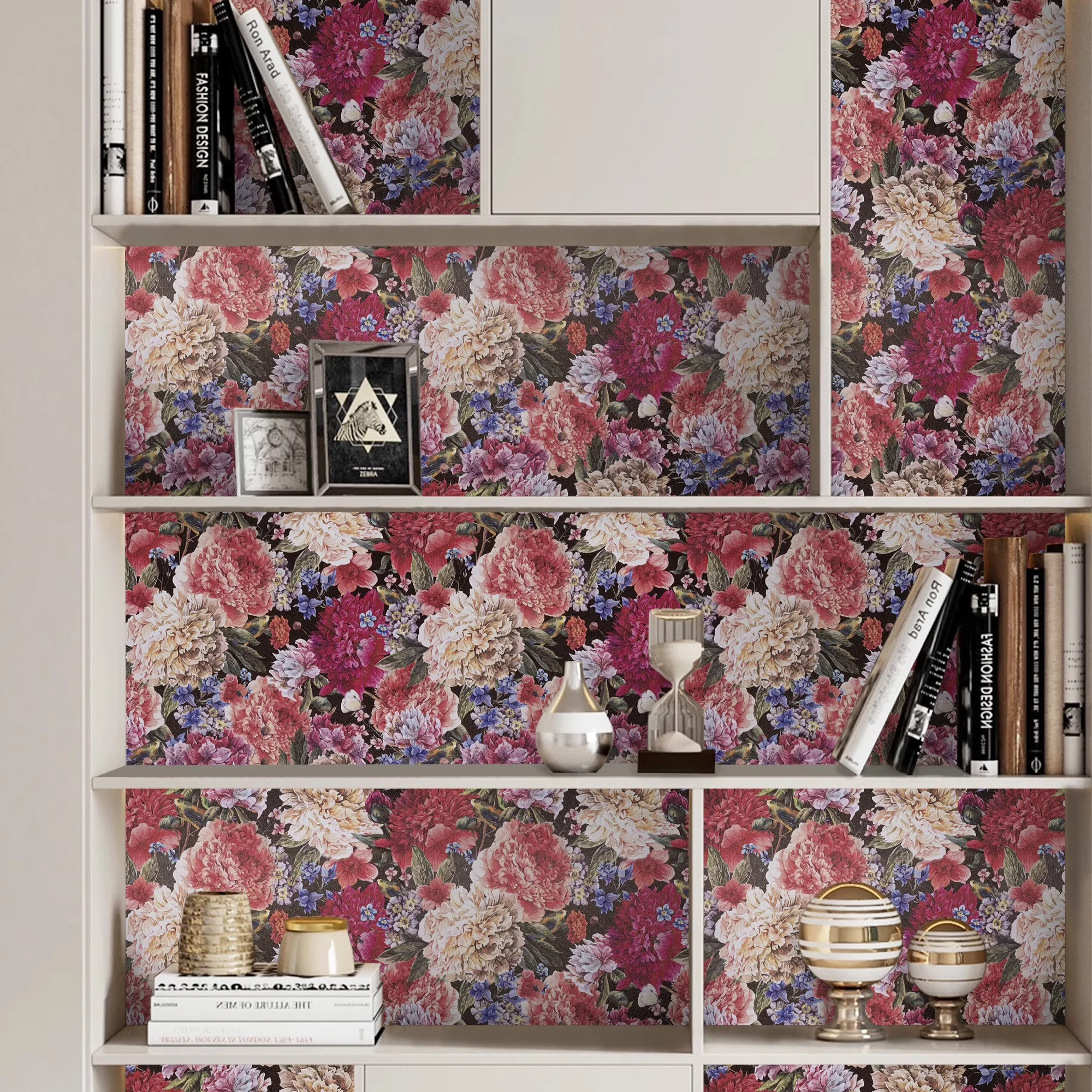 Innovative Wallpaper Wall Decals Wall Covering with Durable, Waterproof - Multicolor Pvc Model BAC469