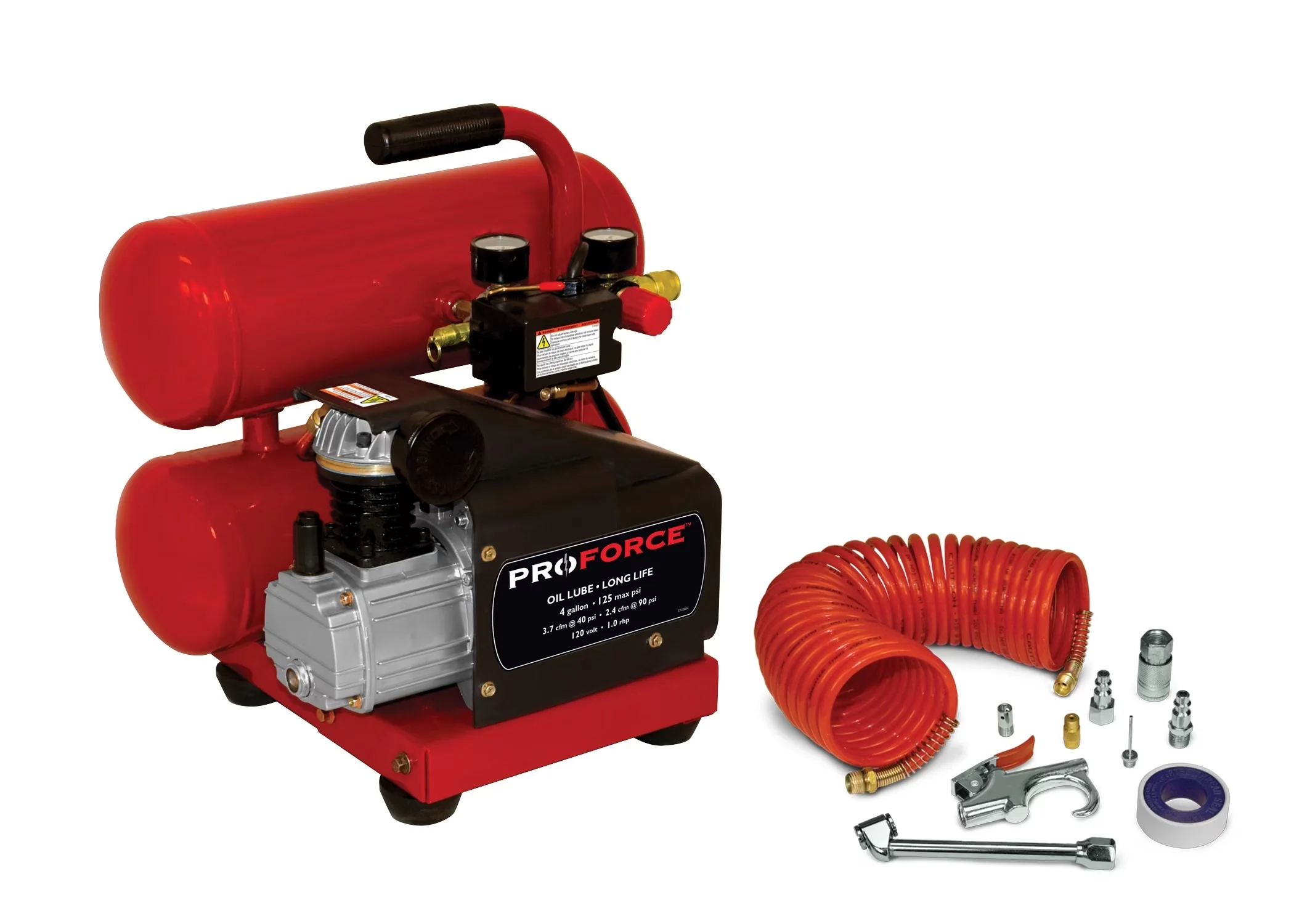 Versatile Air Tools Compressor with Portable - Brass Red VSF1080421 - Long-Lasting Performance Model 0E199E