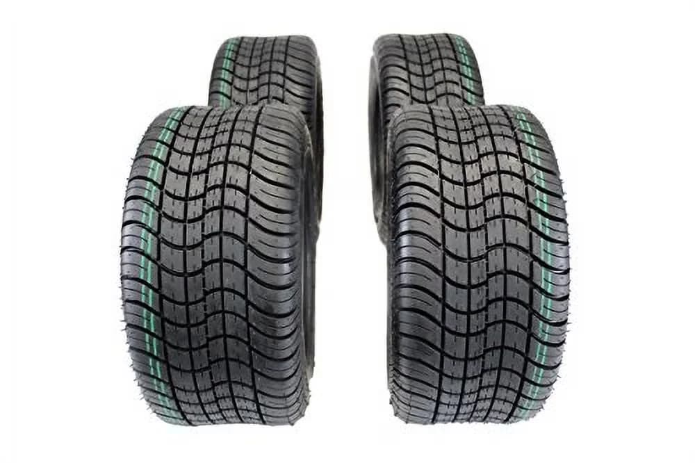 Professional Golf Cart Tire with 205/50-10 4 Ply 4 Count - Durable Build Model 006176
