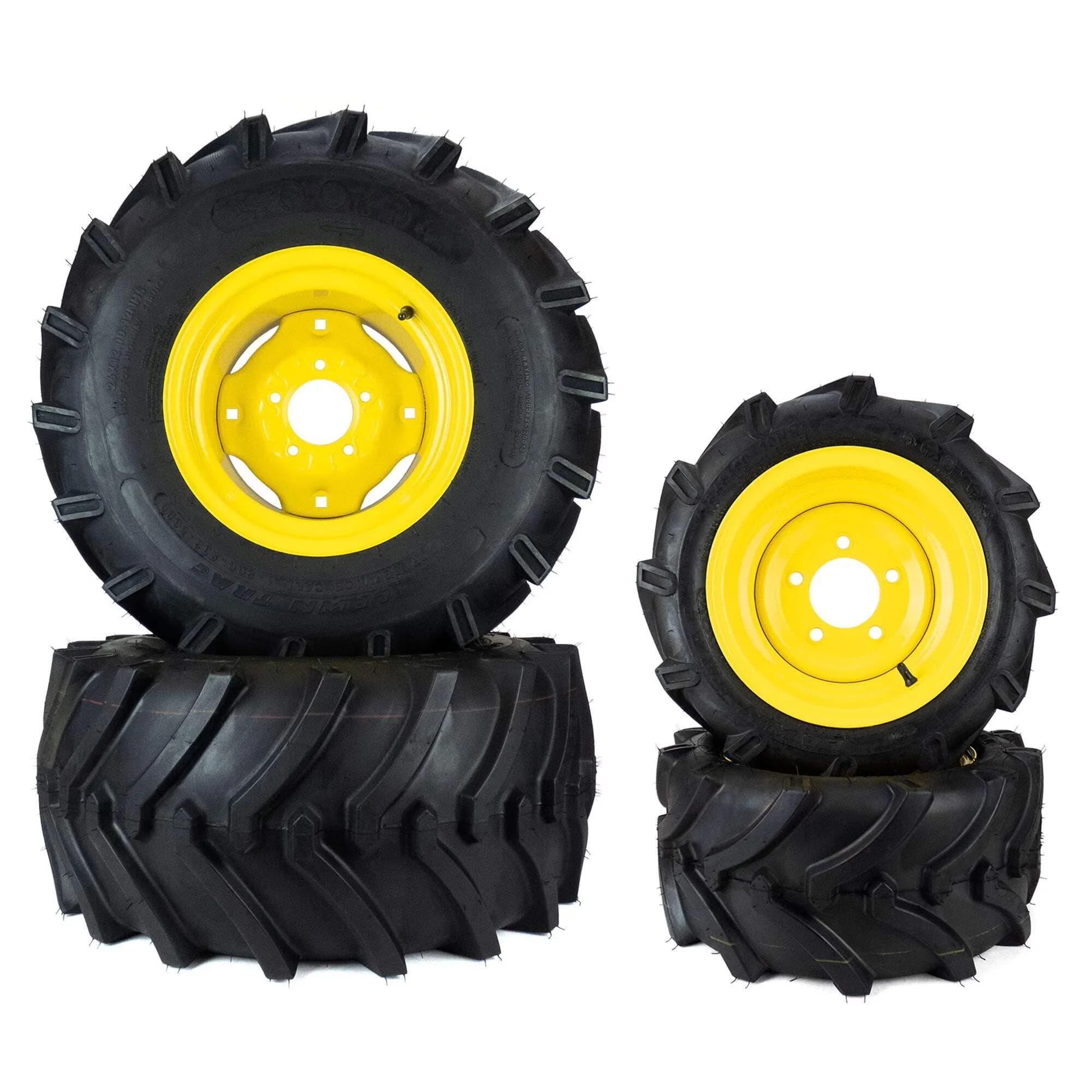 Versatile Lawn Mower Tire with Heavy-Duty, Fits 1023E, 1026R, 1025R - 00-12 Model 93481B