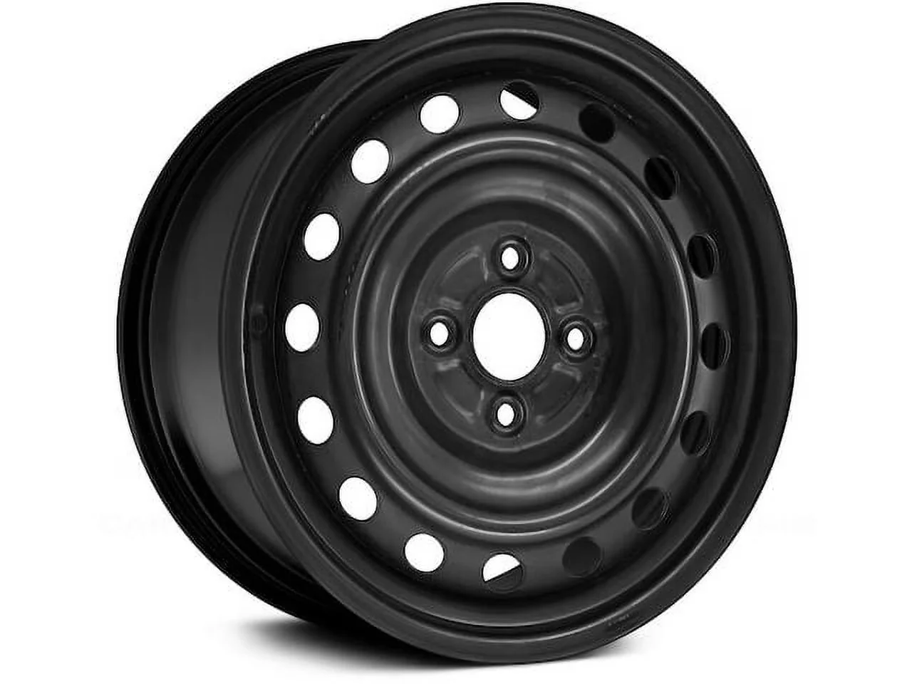 Wheels And Rim Compact with Compatible, Wheel, 2012 2013 2014 2015 2016 2017 2018 2019 - Steel Black Model 652993