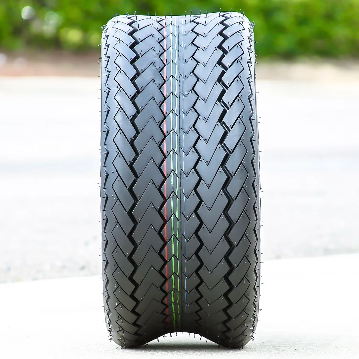 Efficient Golf Cart Tire with Low Maintenance, All-Weather, Wet Or Dry - Model 6642B7