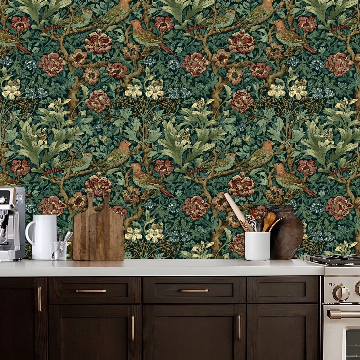Wallpaper Efficient with Waterproof - Vinyl 17.7"W x 118"L for Bedroom Model 9D0D62