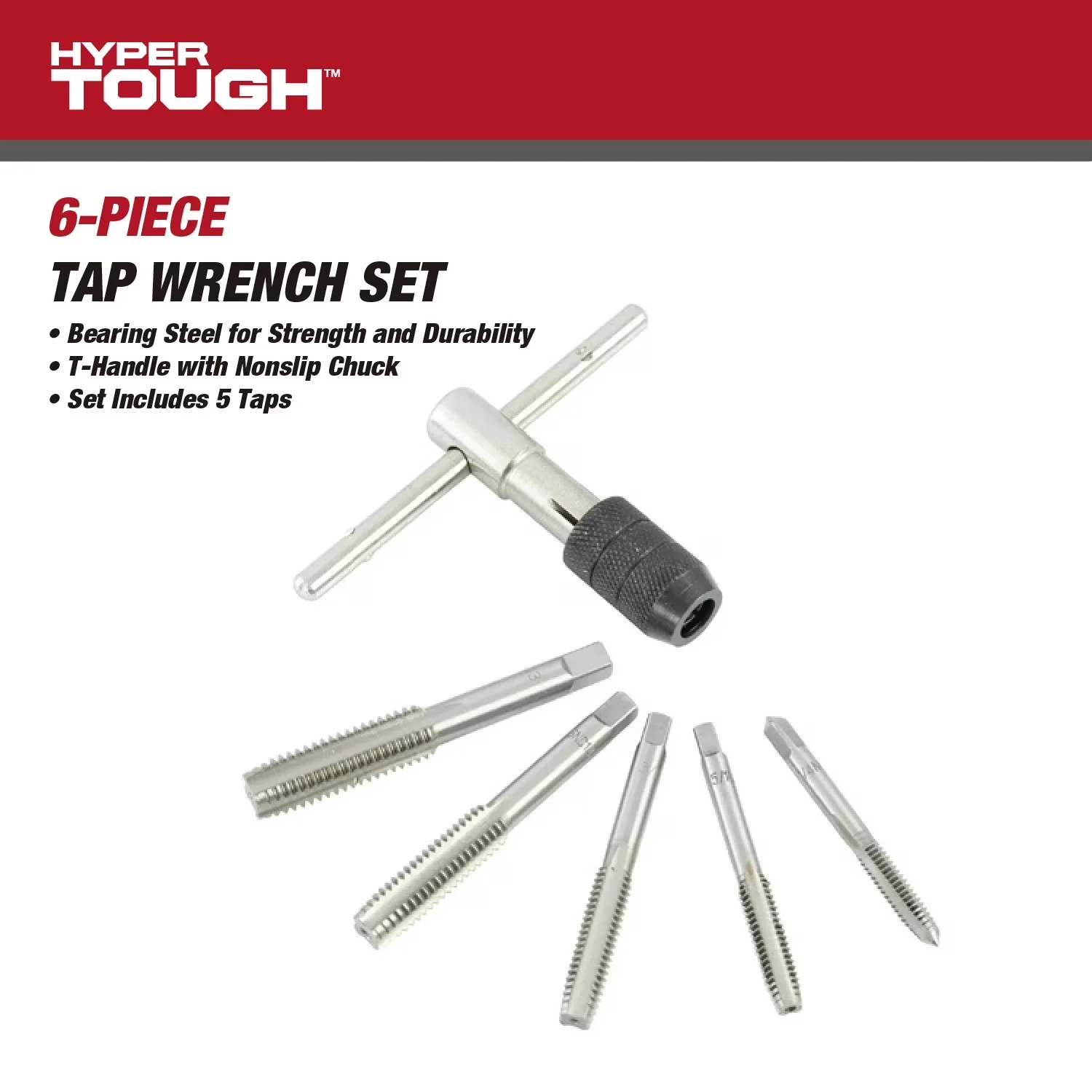 Classic Hand Tool Set with Easy Set Up, Easy Installation, With Handle - Silver 5 Model D98363