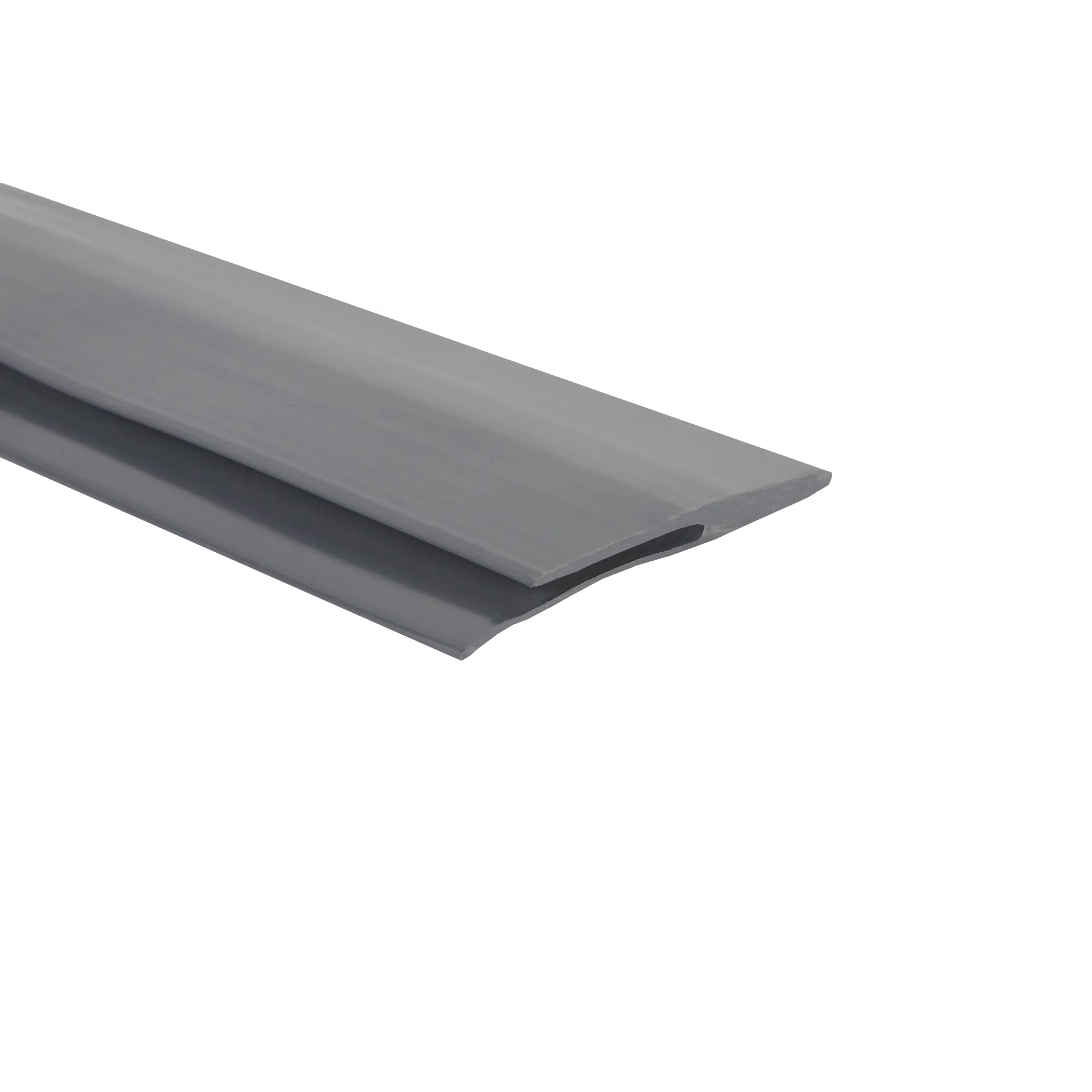Grey Vinyl Flooring Vinyl Plank Flooring Modern with Easy To Clean, 25 ft. Edge Trim - Gray 25' Model CD55E0