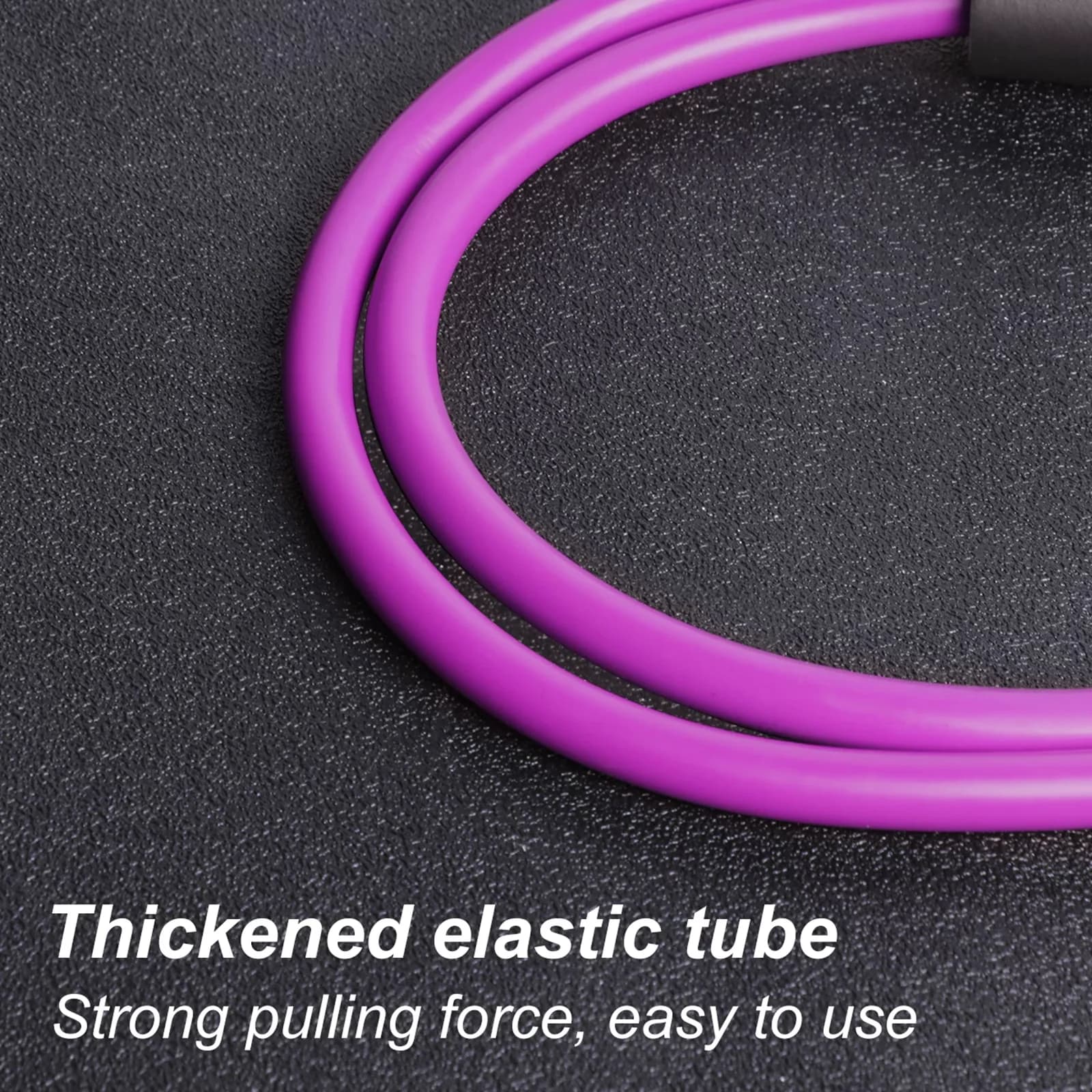 Home Gym Accessory Professional with Anti-Slip, 健身训练:阻力带可用于拳击训练/综合格斗训练,或作为一般健身有氧运动设备。 - Purple (20-25Lbs) Latex for Home Model A102F8