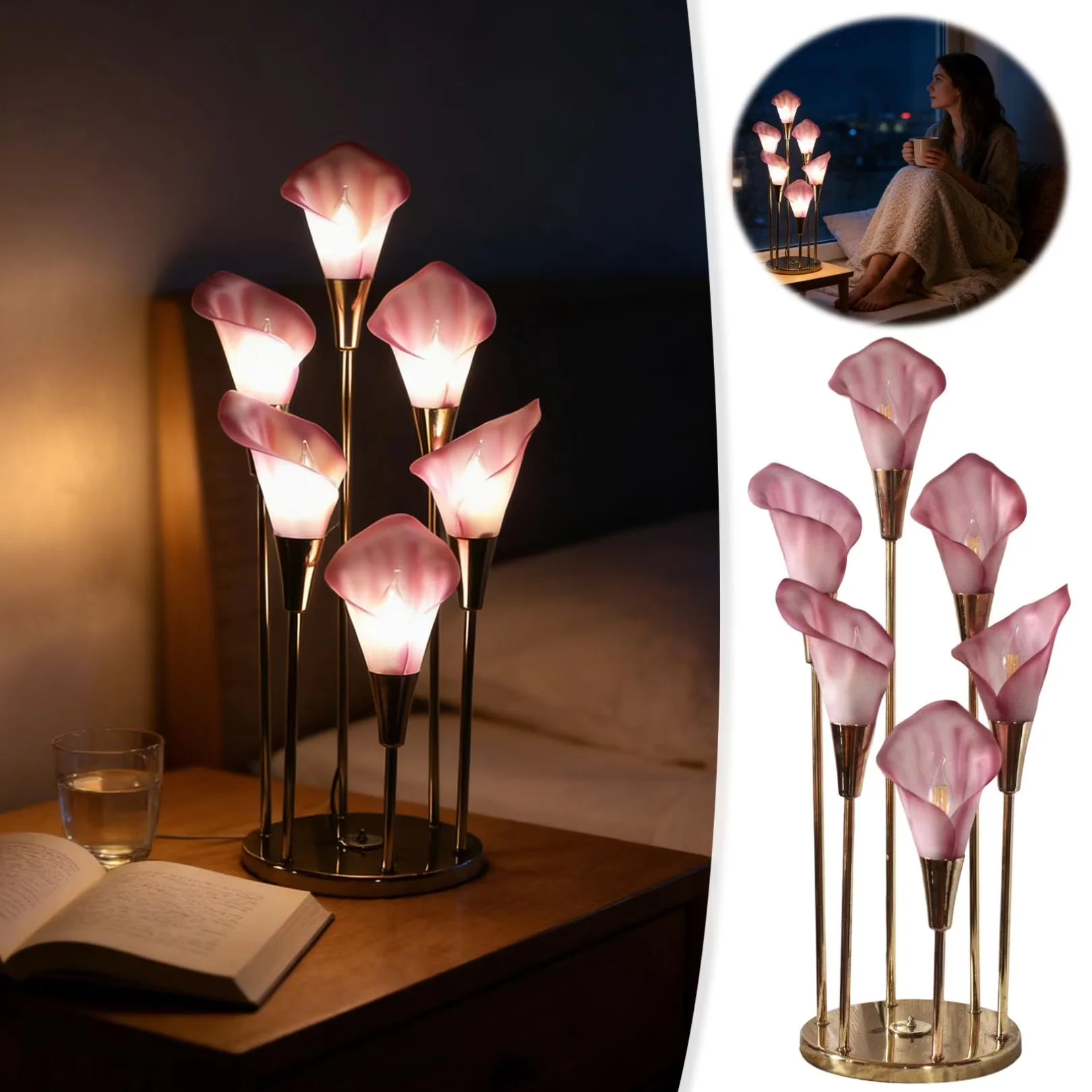Sleek Desk Lamp with LED, Minimalist, Standard Lamps - Vintage - Universal Fit Model AF99DD