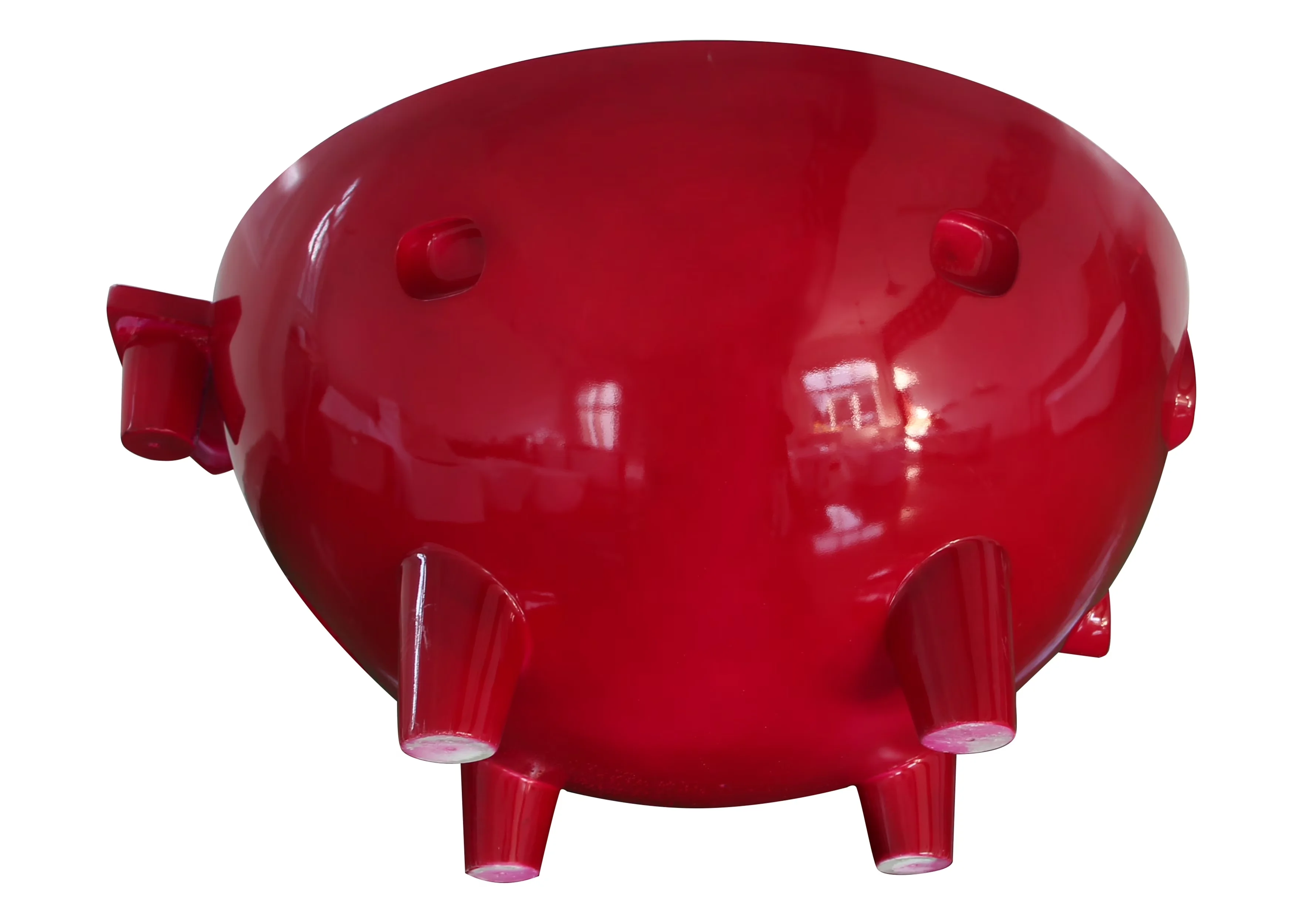 Professional Hot Tub with Portable - Red Acrylic Wine - Long-Lasting Performance Model 17152F