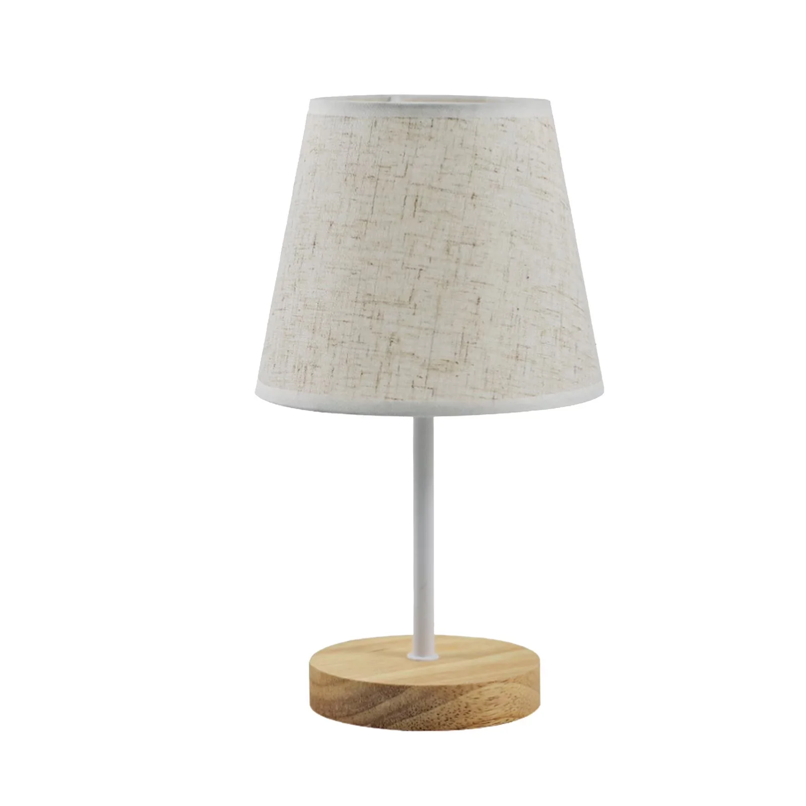 Table Lamp Professional with LED, Dimmable, Modern - Wood Brown for Bedroom Model 83ACBD
