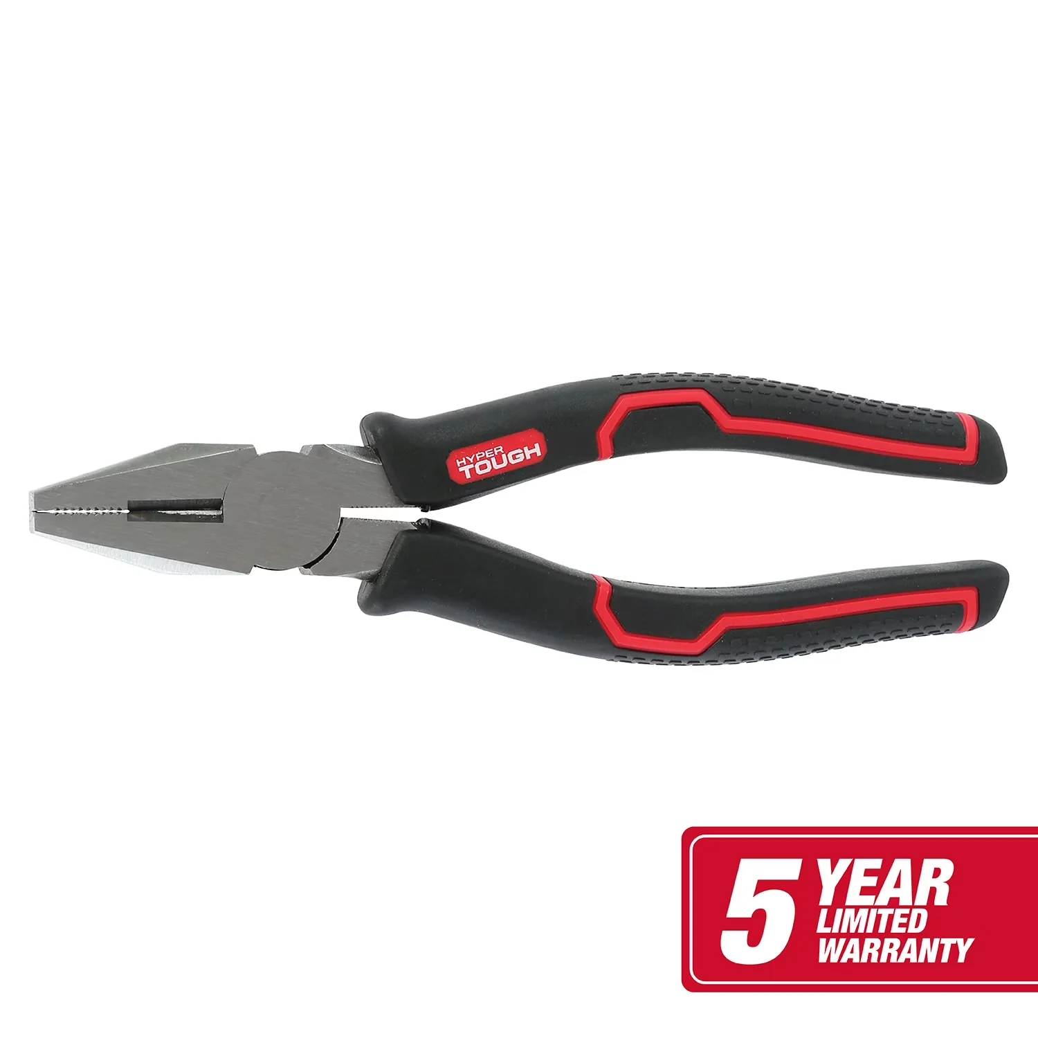 Compact Hand Tool with Handheld, Ergonomic Handle, 8-inch Linesman Pliers - Red 8" Model 67866A