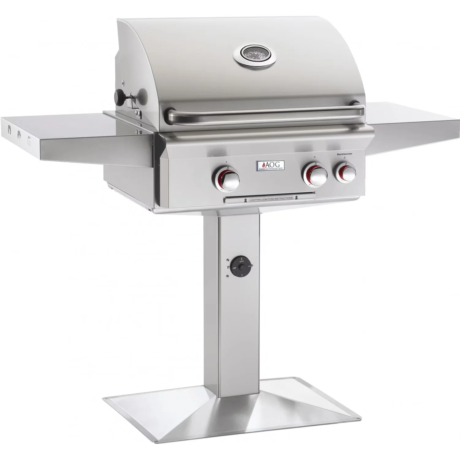 Gas Grill Premium with Infrared - Stainless Steel Multicolor 24NPT for Everyday Use Model A2CE33