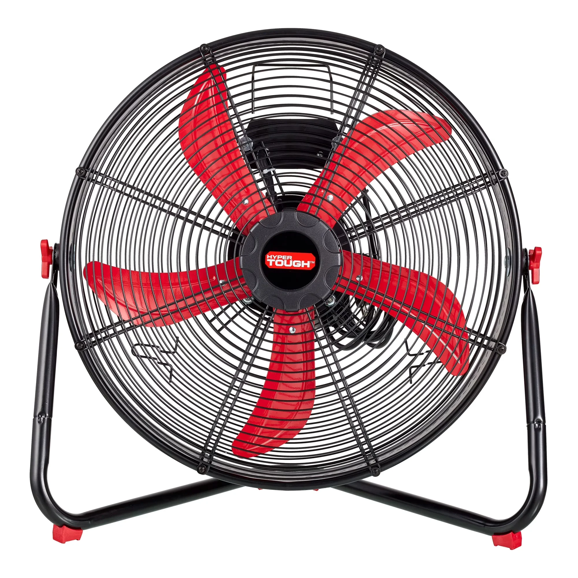 Professional Fans In Cooling with Tilt Mechanism, Rugged metal construction - Metal Red Model F16E08
