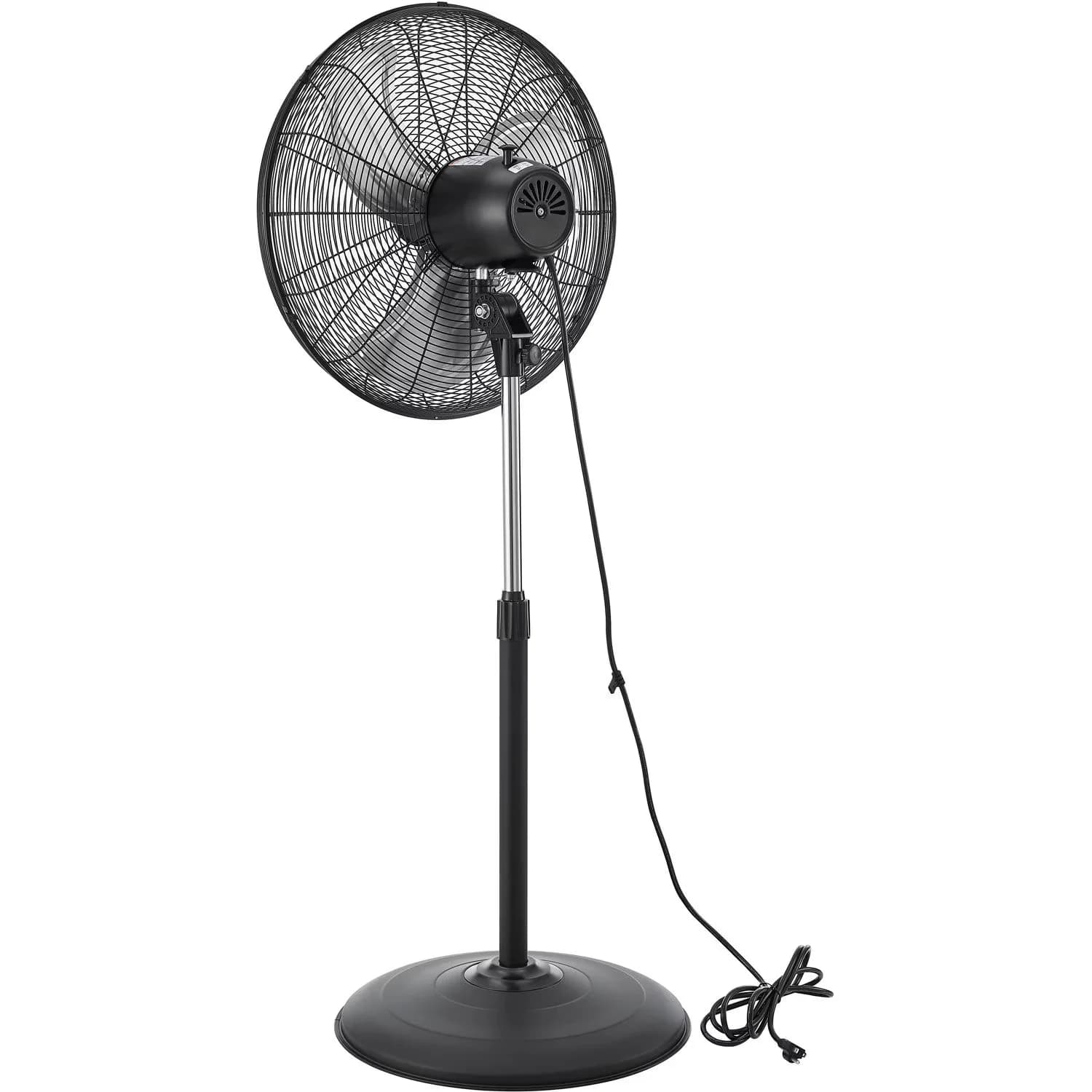 Fans In Cooling Classic with Oscillating, Adjustable Height - Silver Aluminum Model 7A4CF4