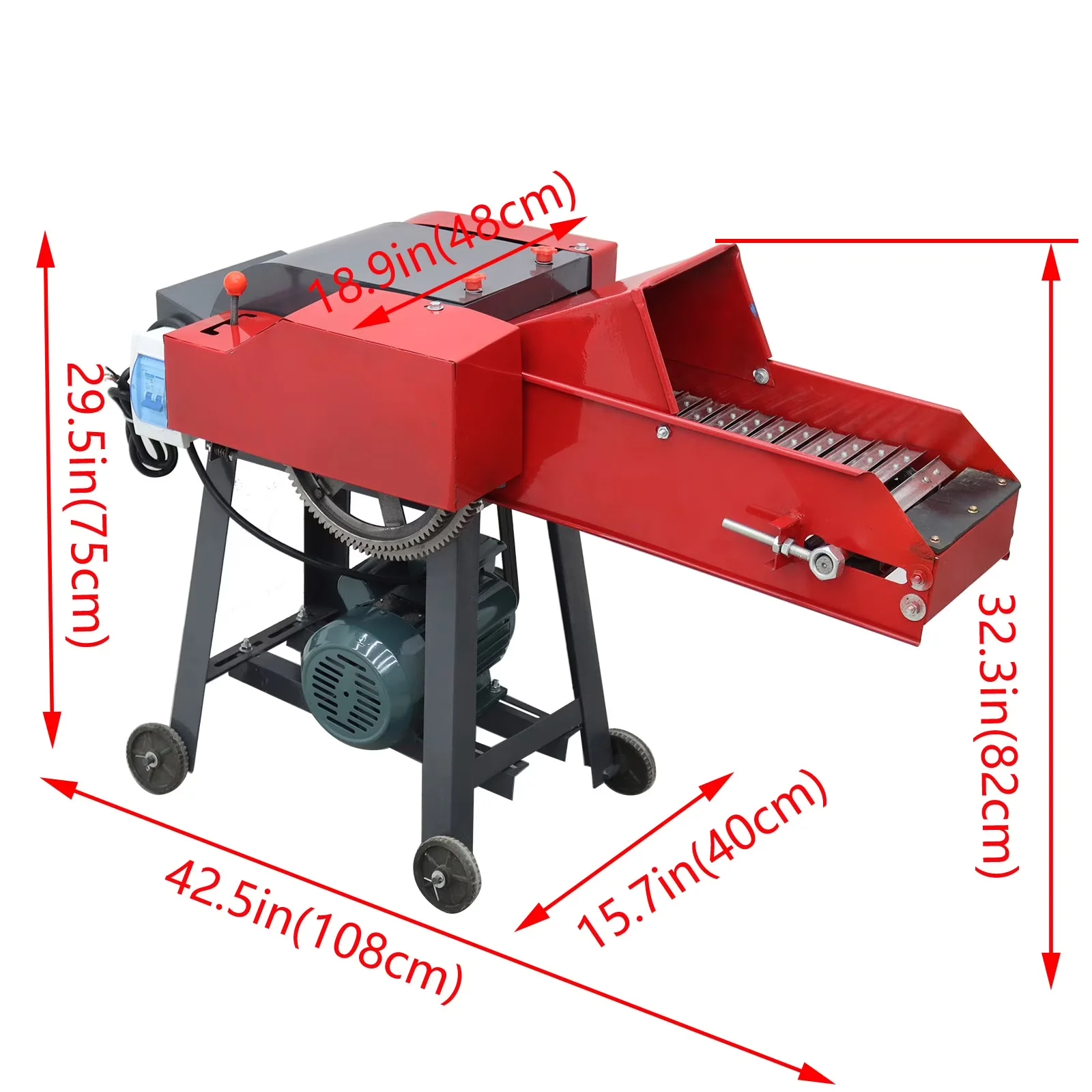 Sleek Logsplitter with 220V, Double-Sided - Long-Lasting Performance Model 9511CA