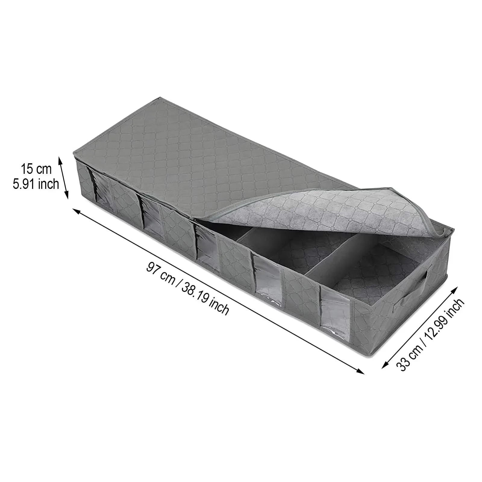 Classic Garage Storage Supply with Home Textiles, 1×Storage Bag - Cotton And Linen Blue Model 90F2D3