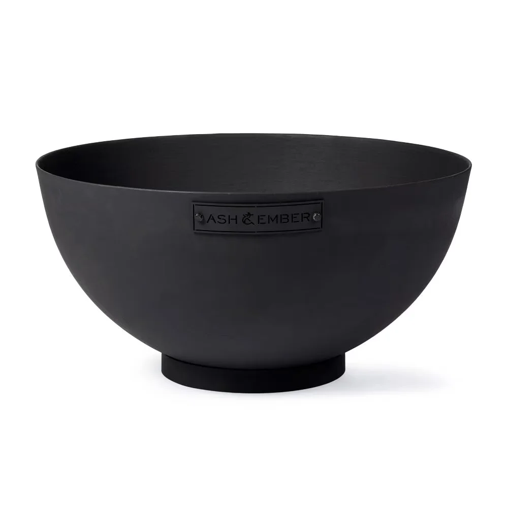 Versatile Outdoor Heating with Portable, Round Flat Flanged Base - Black Cast Iron for Camping Model 58DA2A