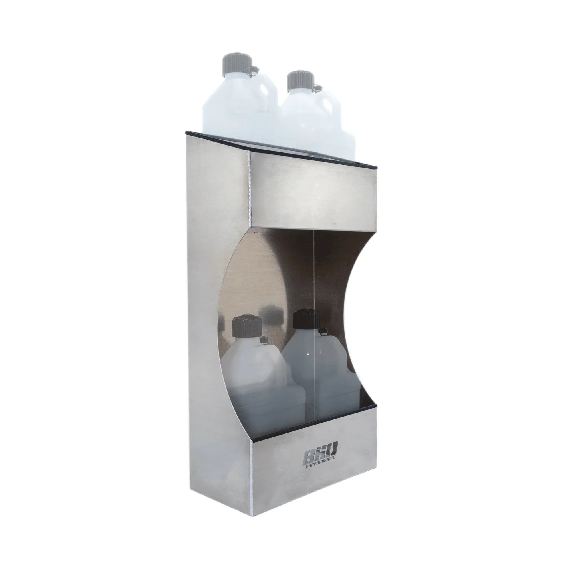 Replacement Parts Accessory Modern with Raw Aluminum Finish, Stacked 4 Jug, Made From .125 Thick Aluminum - Aluminum Model 737CD2