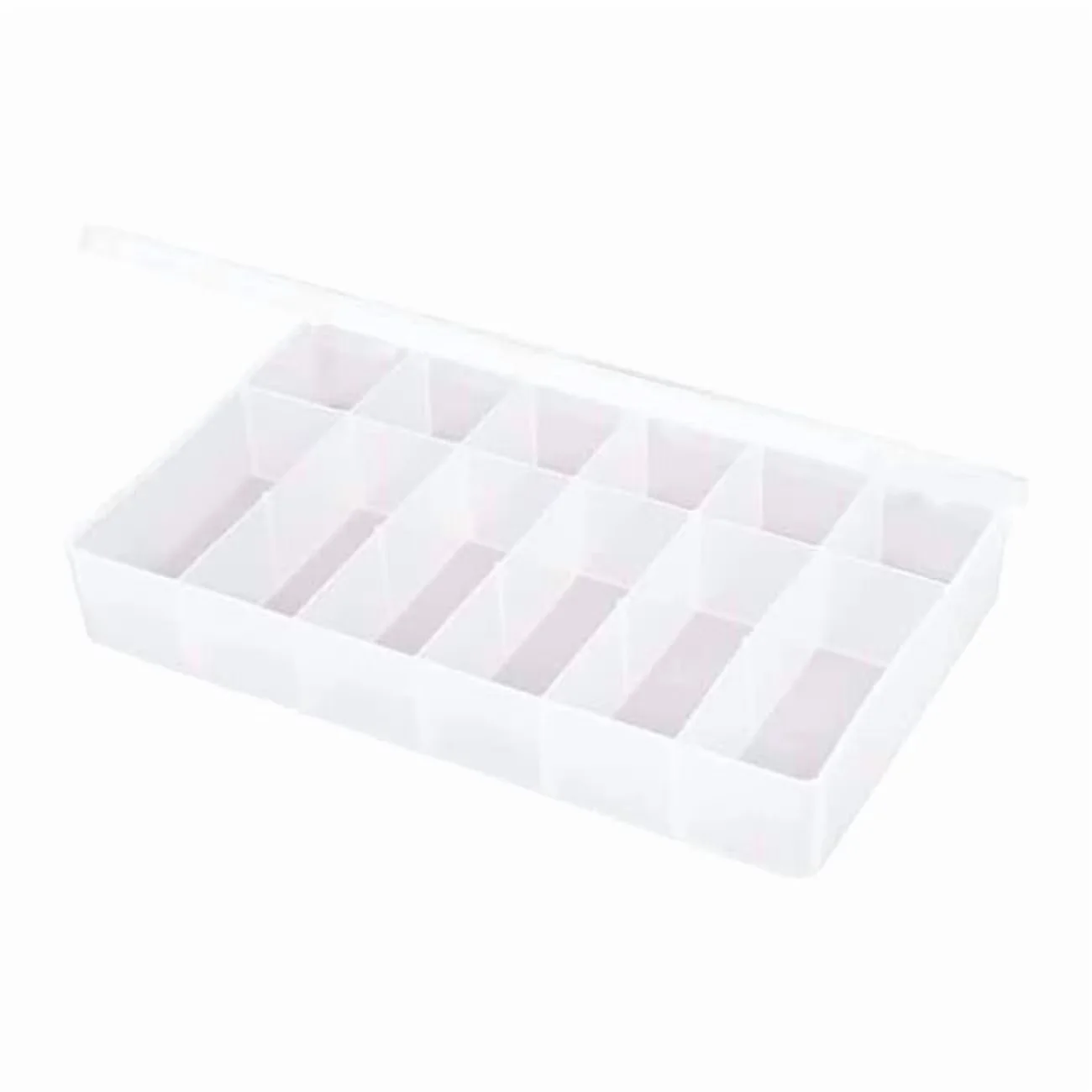 Stylish Garage Storage Supply with Stackable, 1 3/4 in T612 - Clear Plastic Model 7F4885