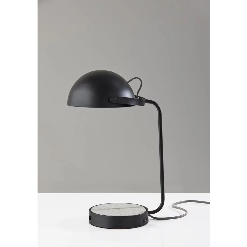 Modern Desk Lamp with Incandescent, Modern, 18 height is ideal for desk use. - Multicolor Metal Model D5D6E0