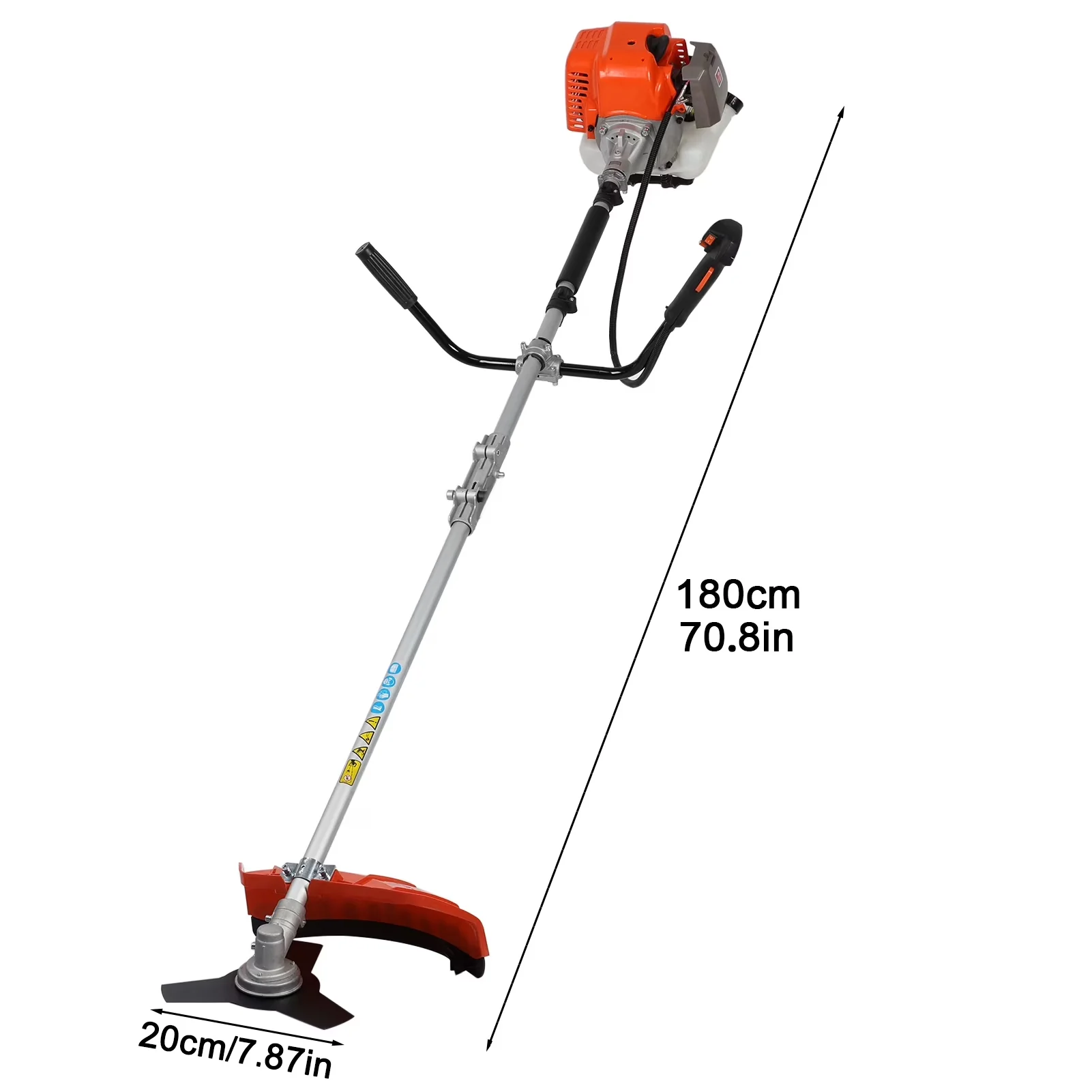 String Trimmer Modern with Edger Conversion Capable, 52cc Weed Eater Gas Powered - Model F89842