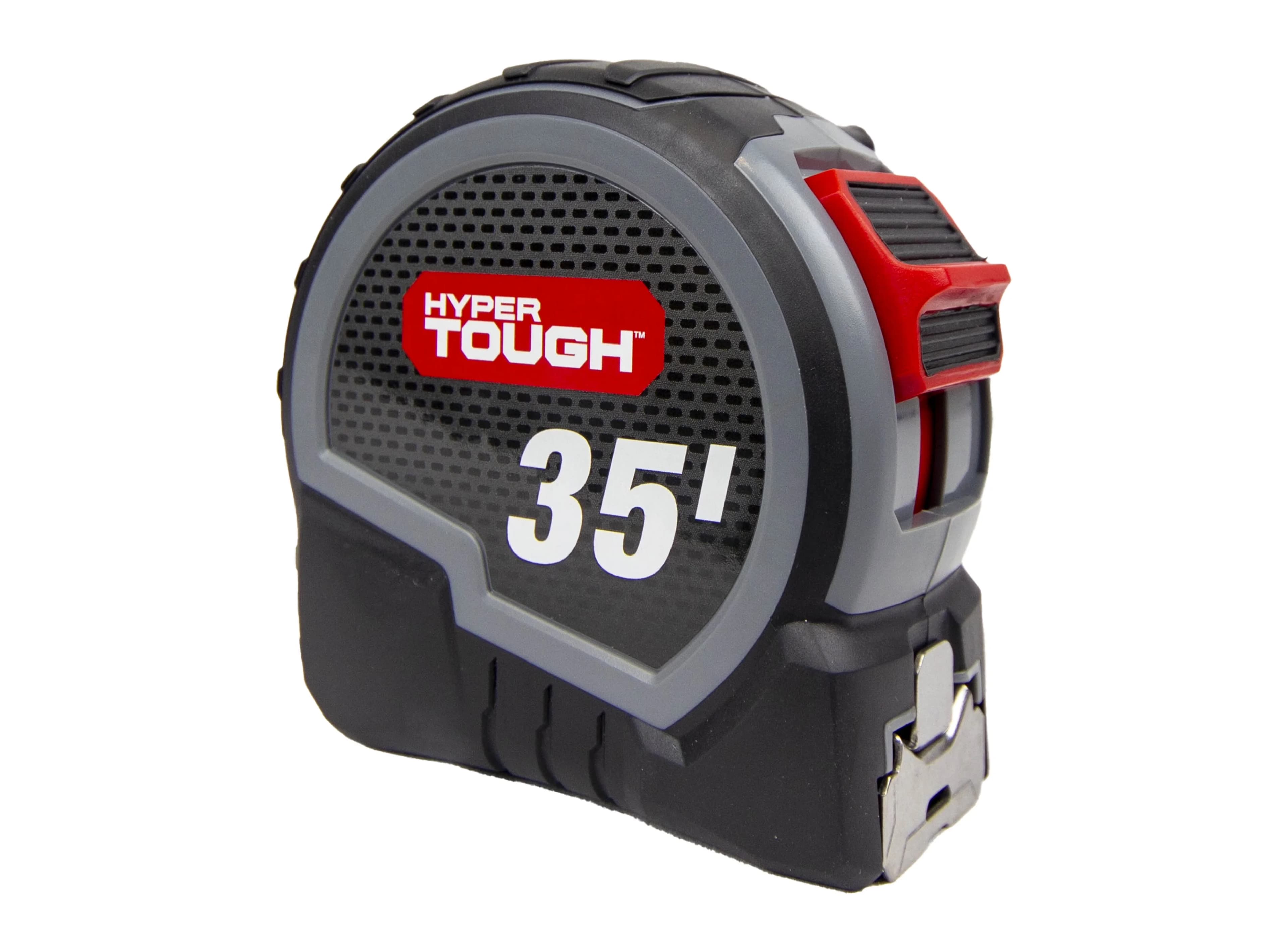 Compact Measuring Layout with Product weight 1.65 lbs., 35ft. Wide Blade Steel Tape Measure - Gray Steel Model AA0497