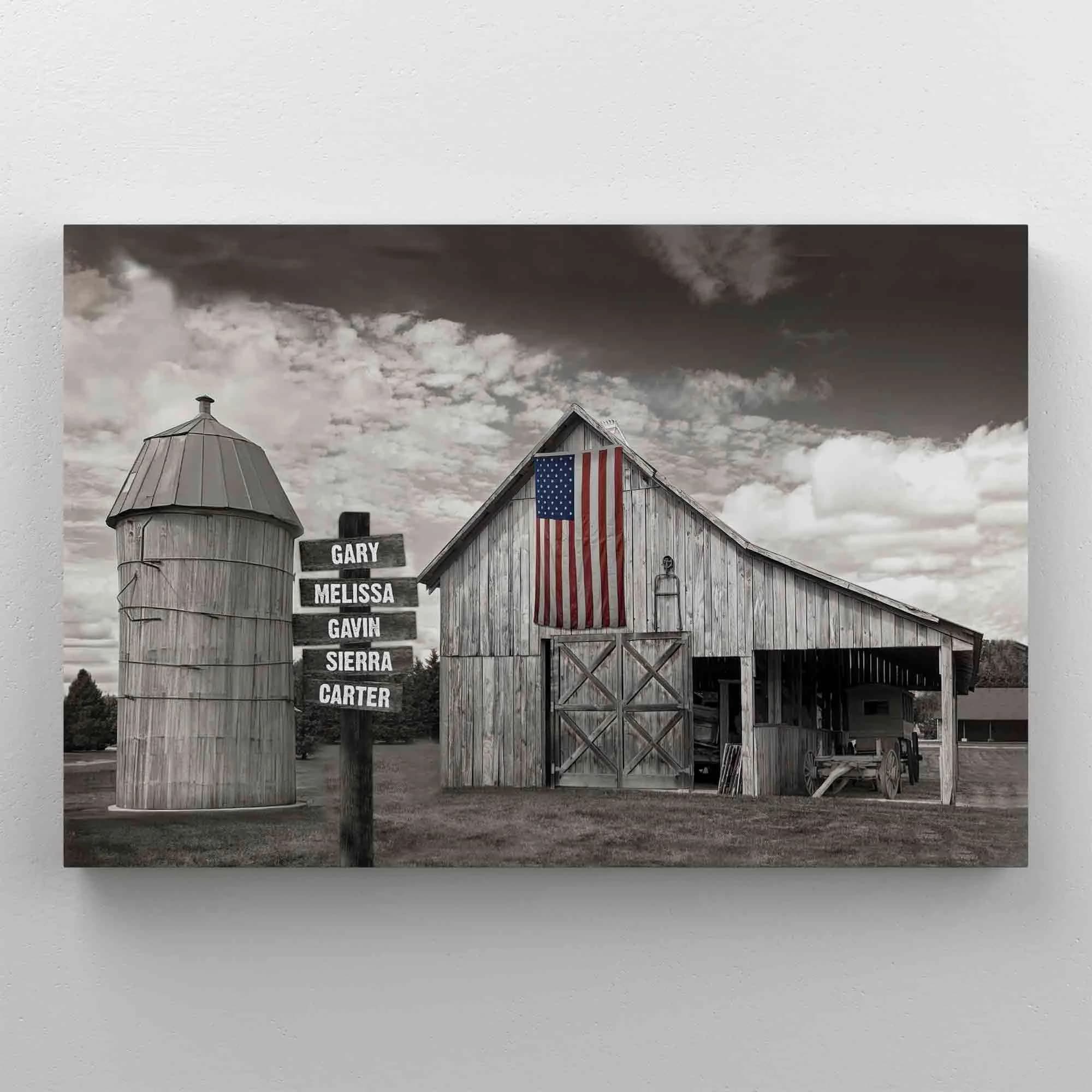 Professional Wallpaper Wall Decals Wall Covering with Modern, Personalized Name Canvas, Best Family Gifts - Multicolor 18”x12” Model 484AA4