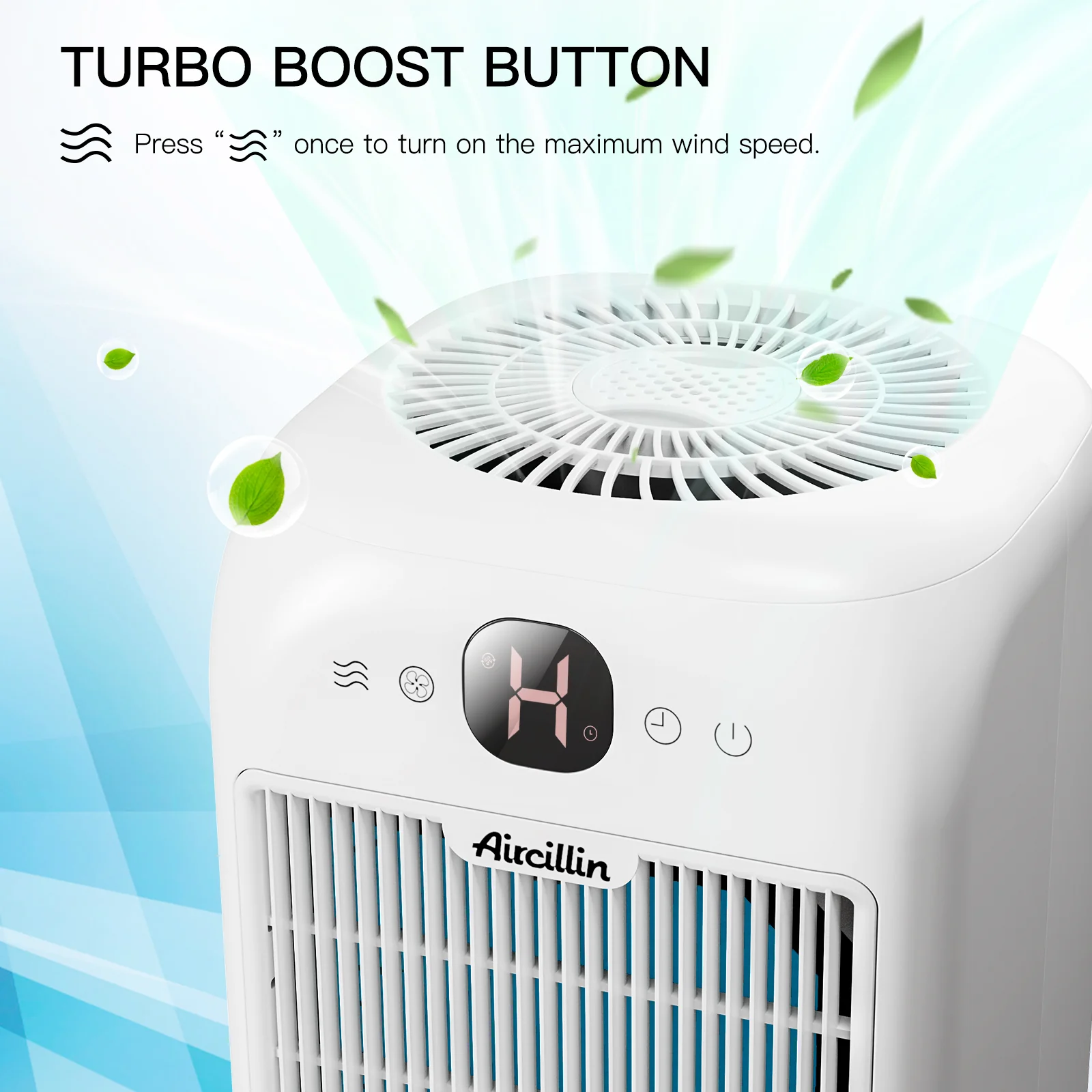 Premium Air Purifier with Filter Change Indicator, Automatic Shut-Off - White Model 167A3F