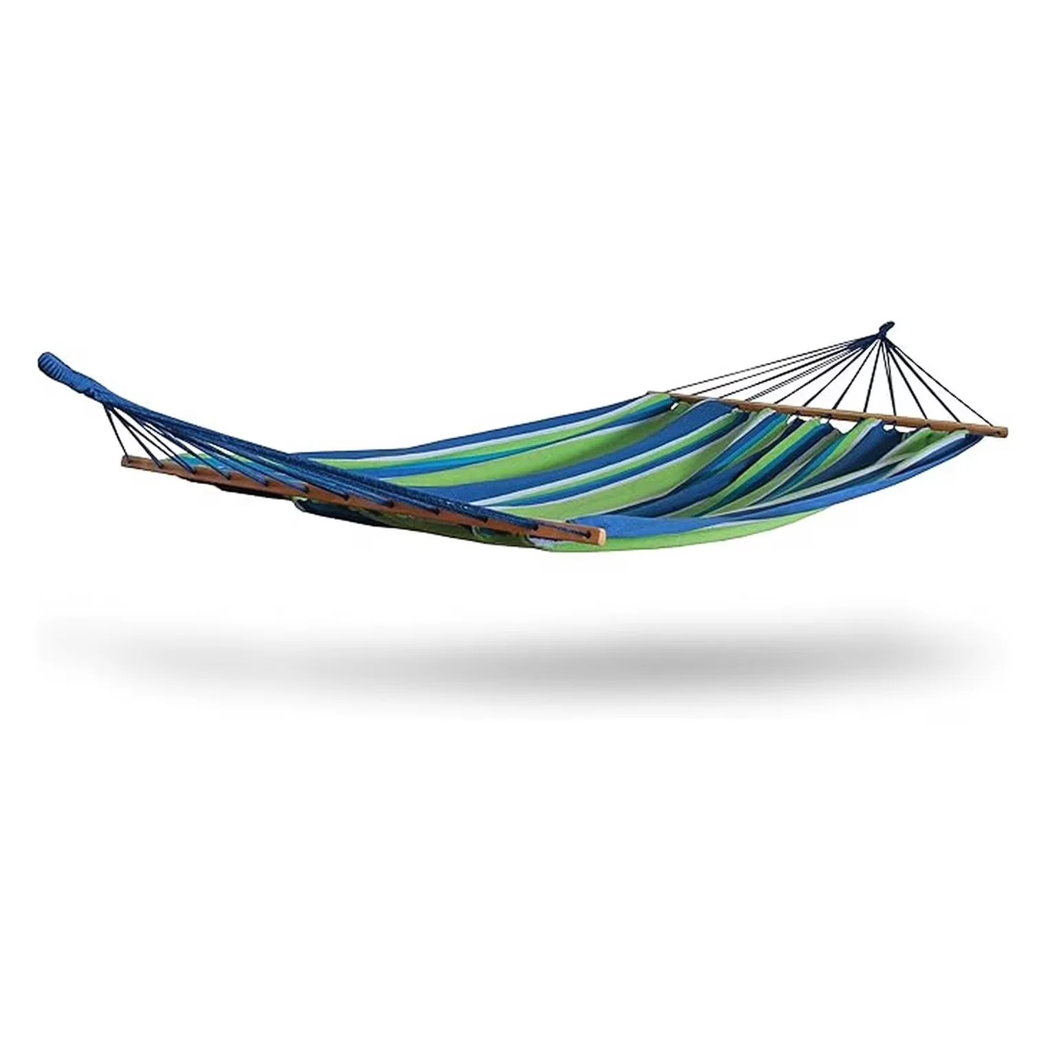 Quality Patio Chair with All-Weather, Brazilian Double Hammock - Cotton Green Model 72FDA1
