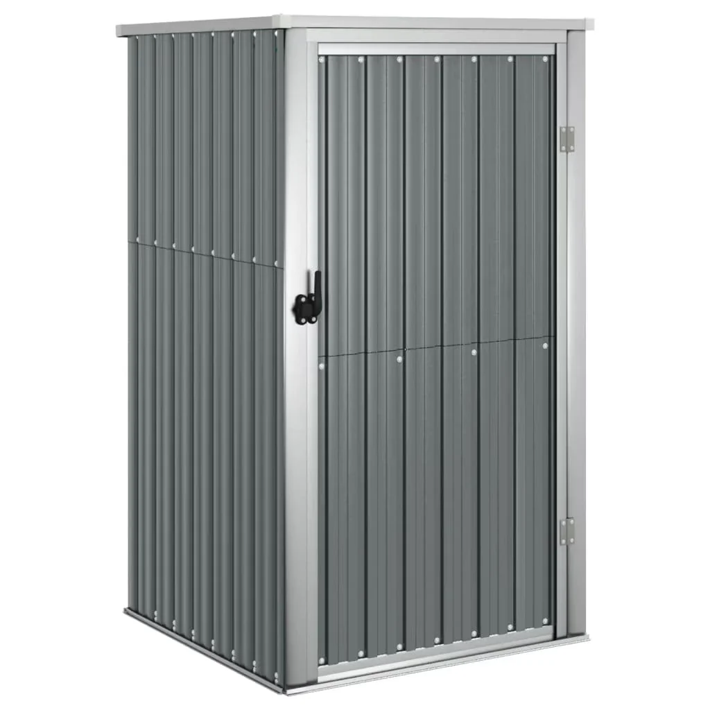 Shed Classic with Lockable Door, Color: Anthracite - Galvanised Steel, Metal Black Model E6003A