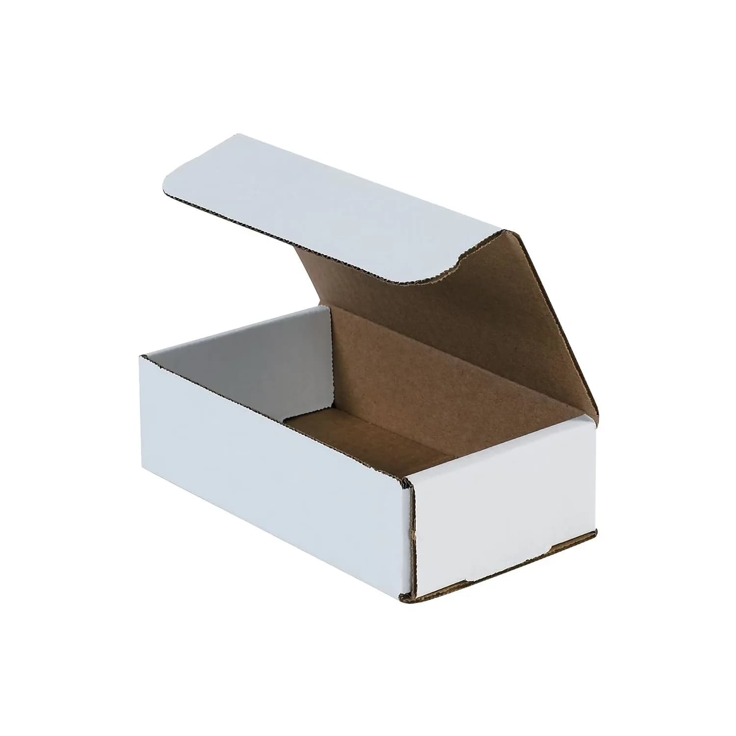 Reliable Moving with Product Type: Corrugated Mailers., Dimensions: 1"H x 8"W x 6"D., Sold as 50 Each Per Bundle. - White Cardboard Model C4F44B