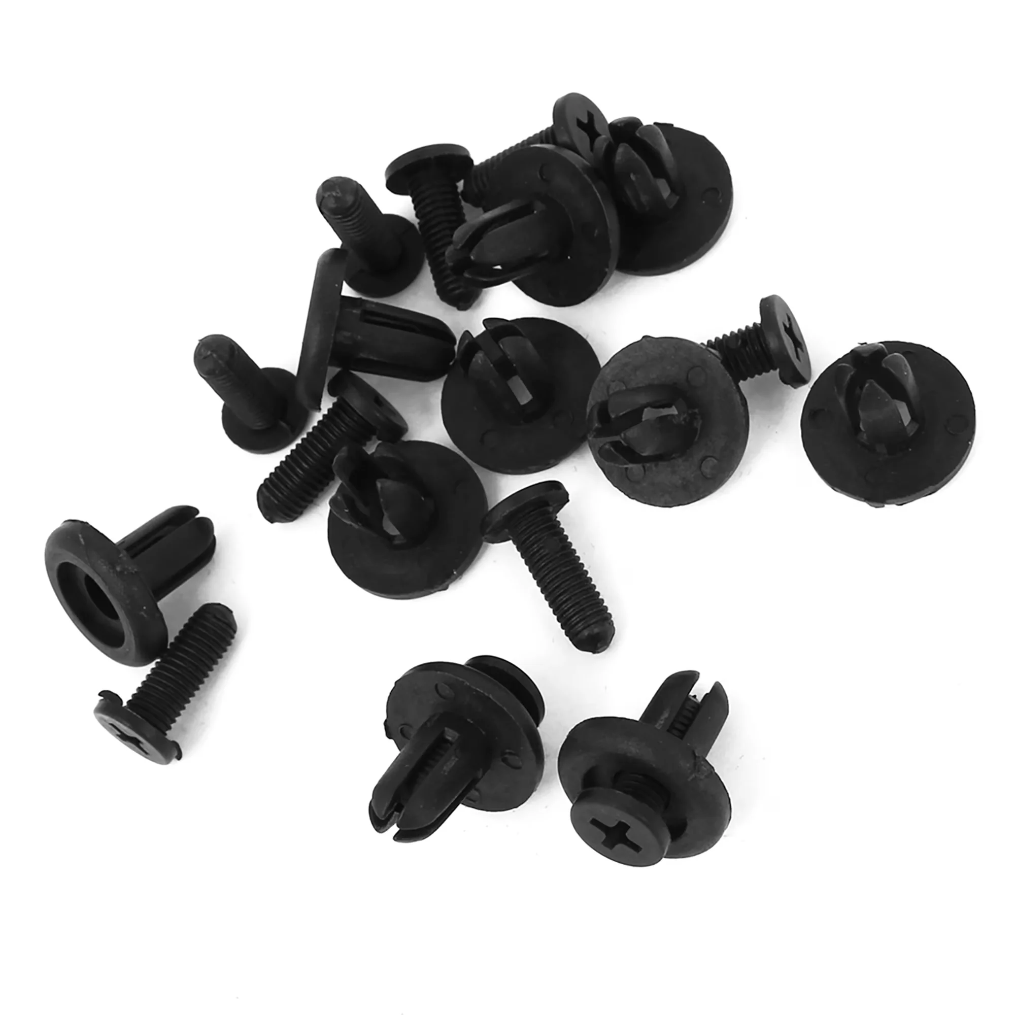 Sleek Fastener with Material: Plastic; Color: Black, Light weight and excellent insulation - Plastic Black Model C58D67