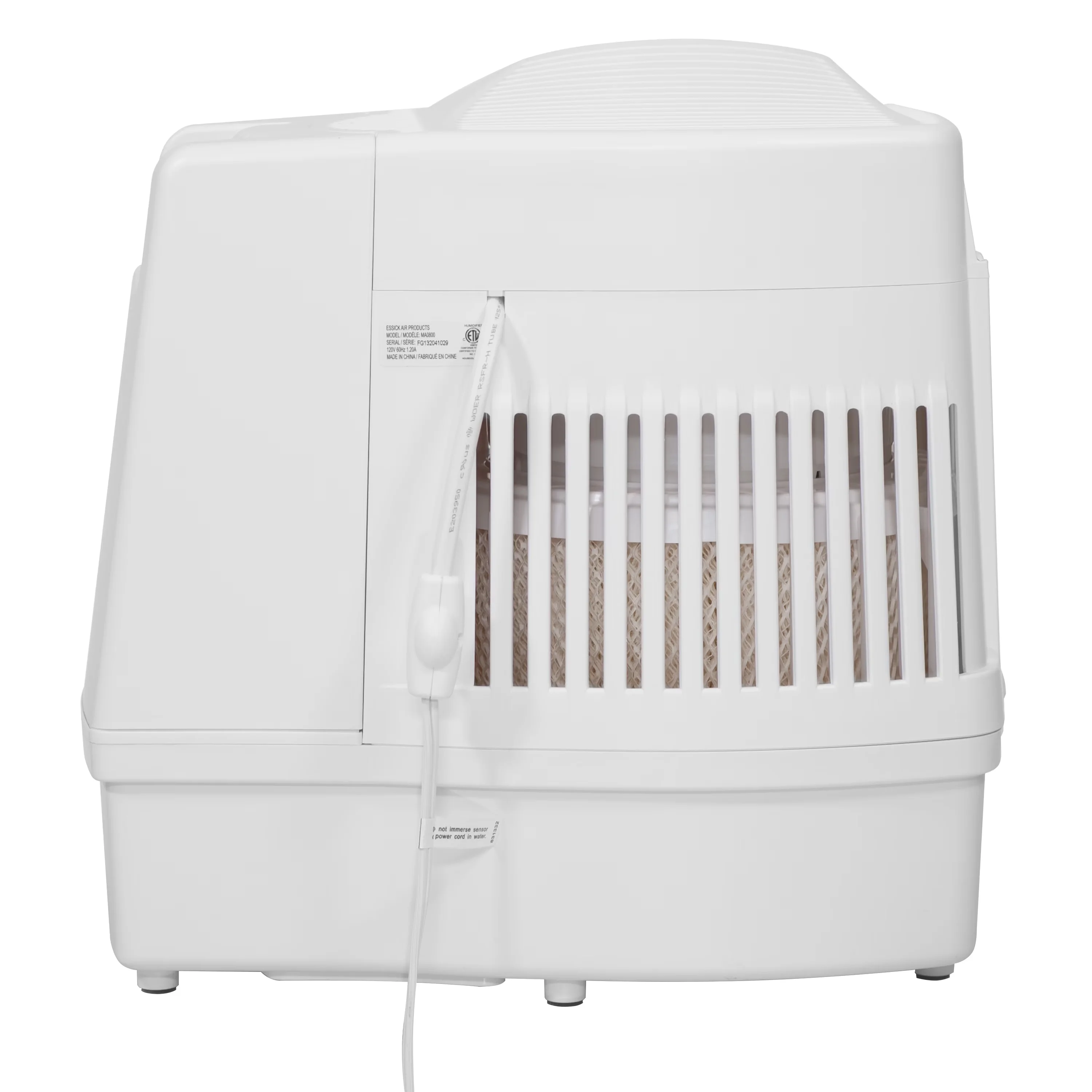 Innovative Humidifier with Automatic Shut-Off, Adjustable Humidistat - White Model 1126E0