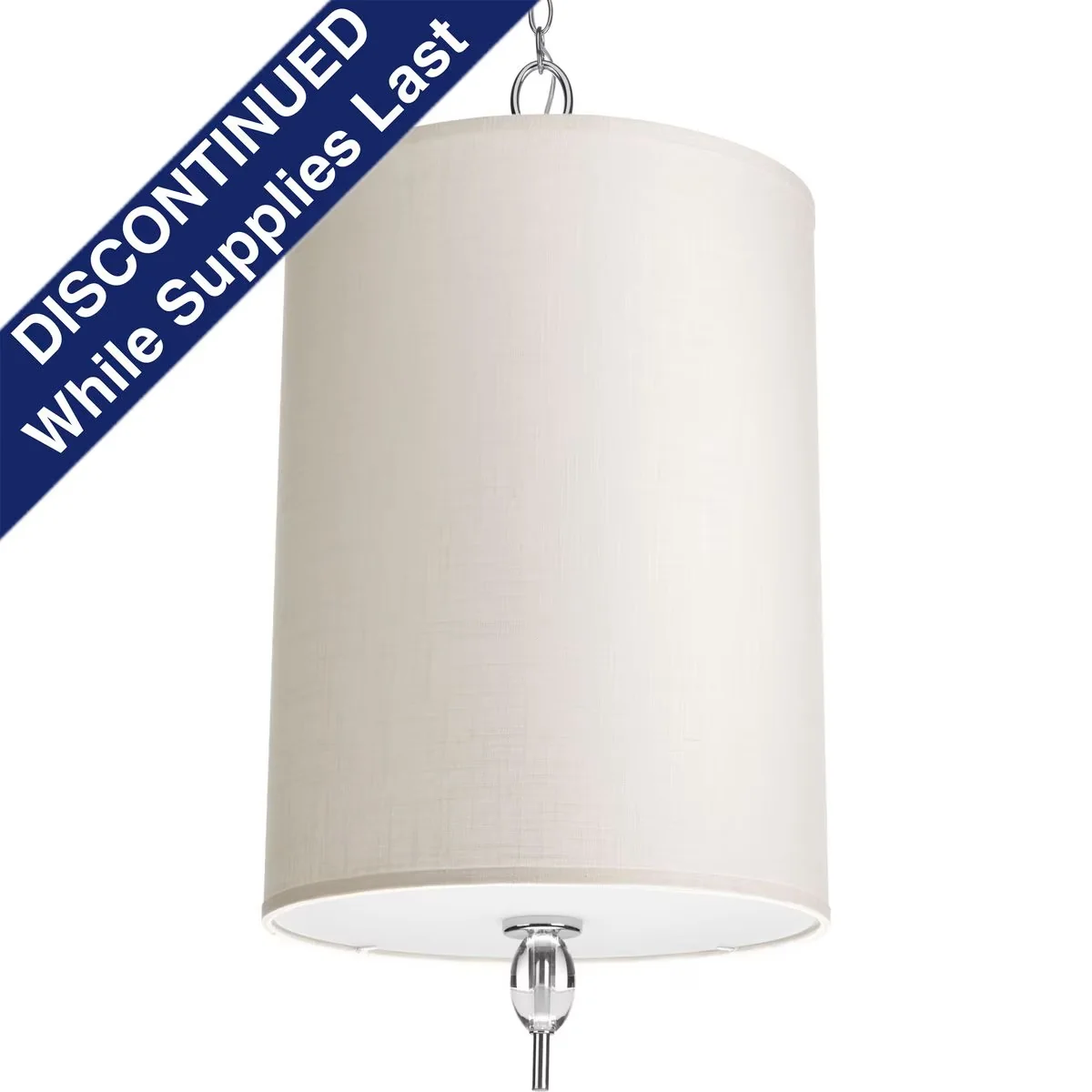 Sleek Ceiling Lights Fixture with Incandescent, Coastal, Polished chrome finish. - Steel Model 08E351