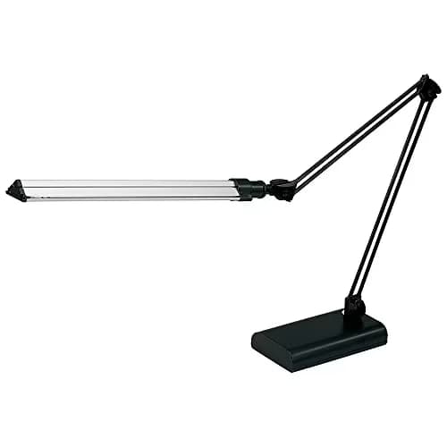 Reliable Desk Lamp with LED, Energy Efficient, Modern - Plastic Black 21-1 Model CBD8BB