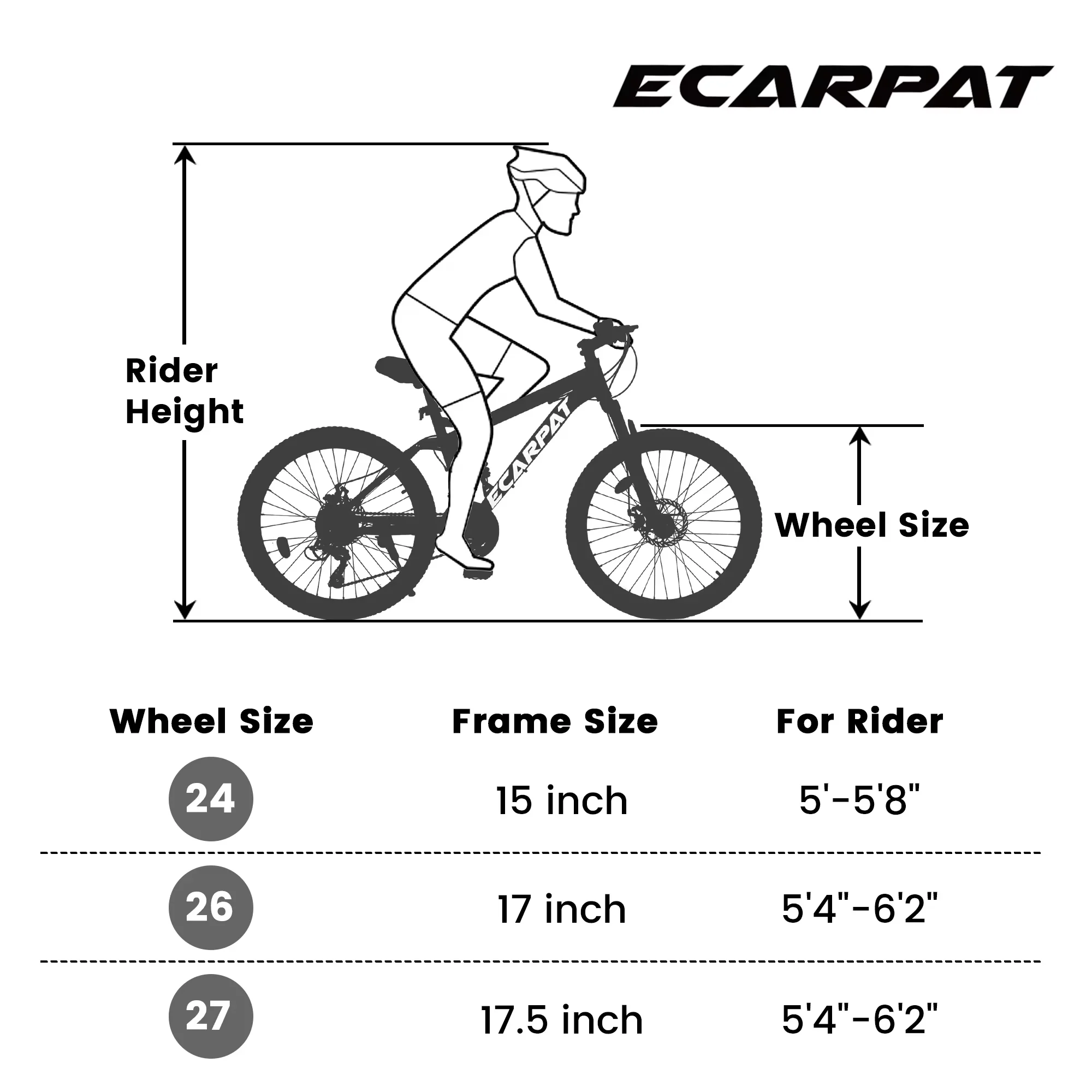 Mountain Bike Classic with Front Fork & Shock Absorber, Steel Frame Full Suspension Beach Urban - Black Model 85185D